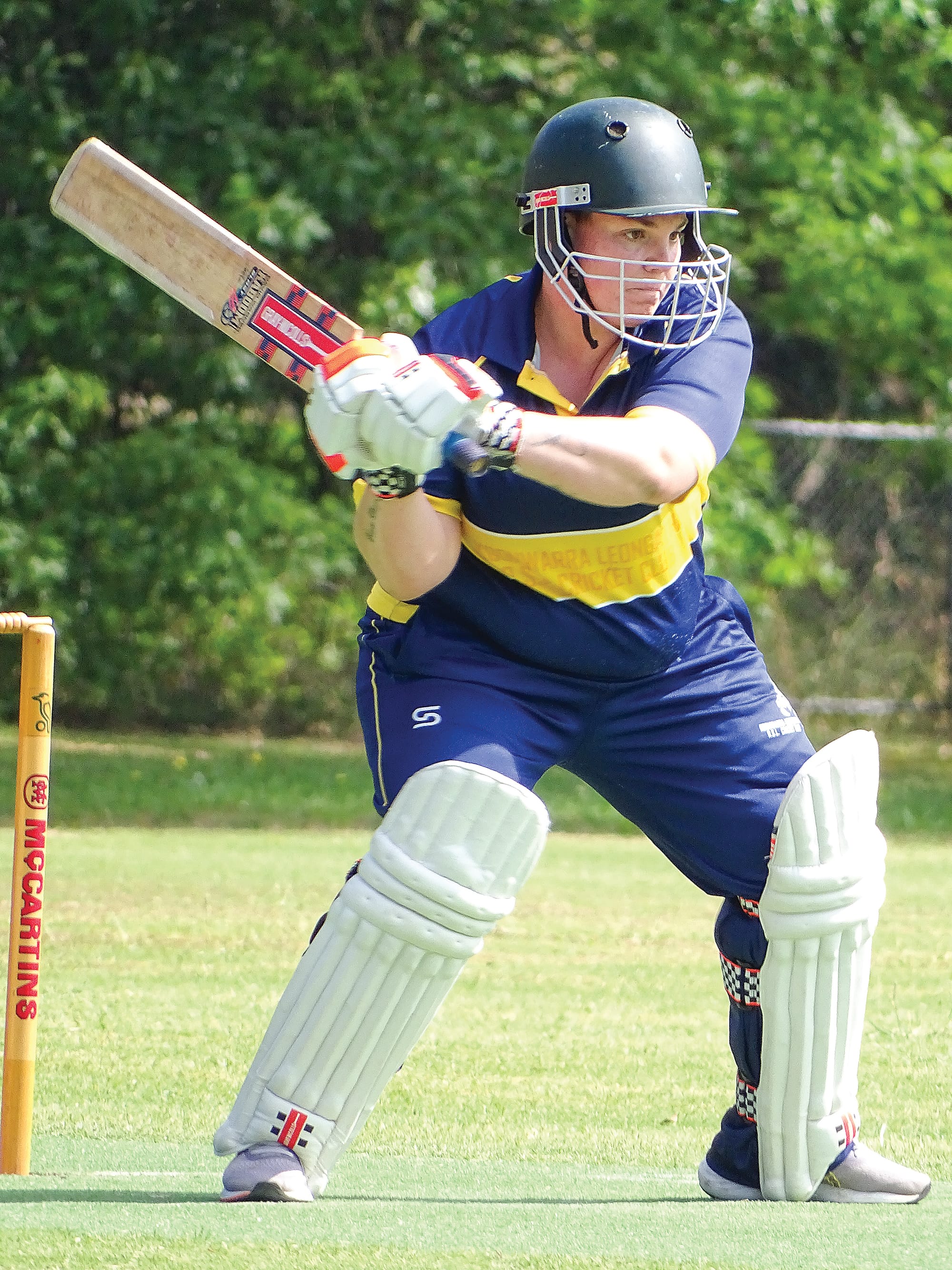 Mel Gheller starred with the bat for Koonwarra Leongatha RSL against Kilcunda-Bass. Photo: Jodie Arnup.