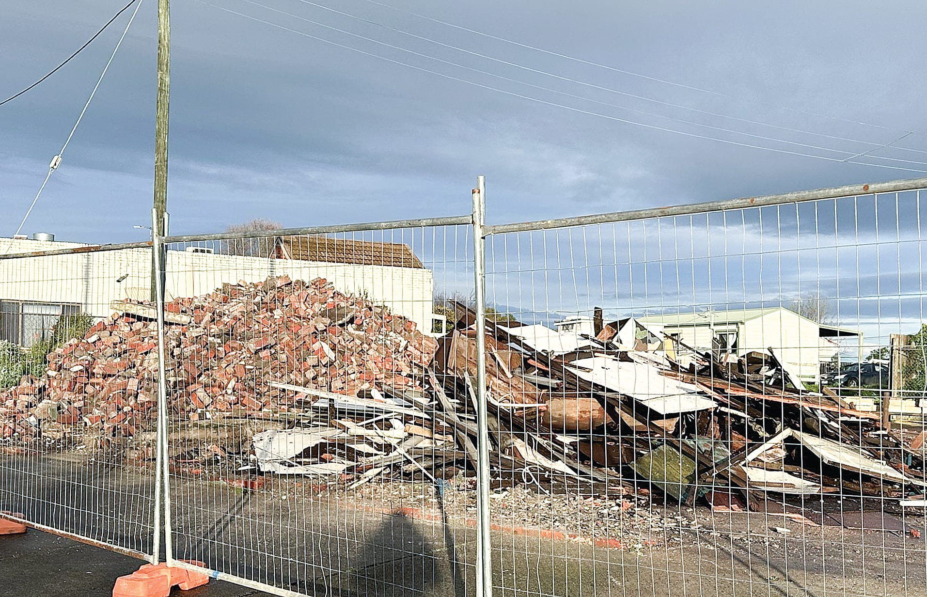 A piece of history demolished in Poowong