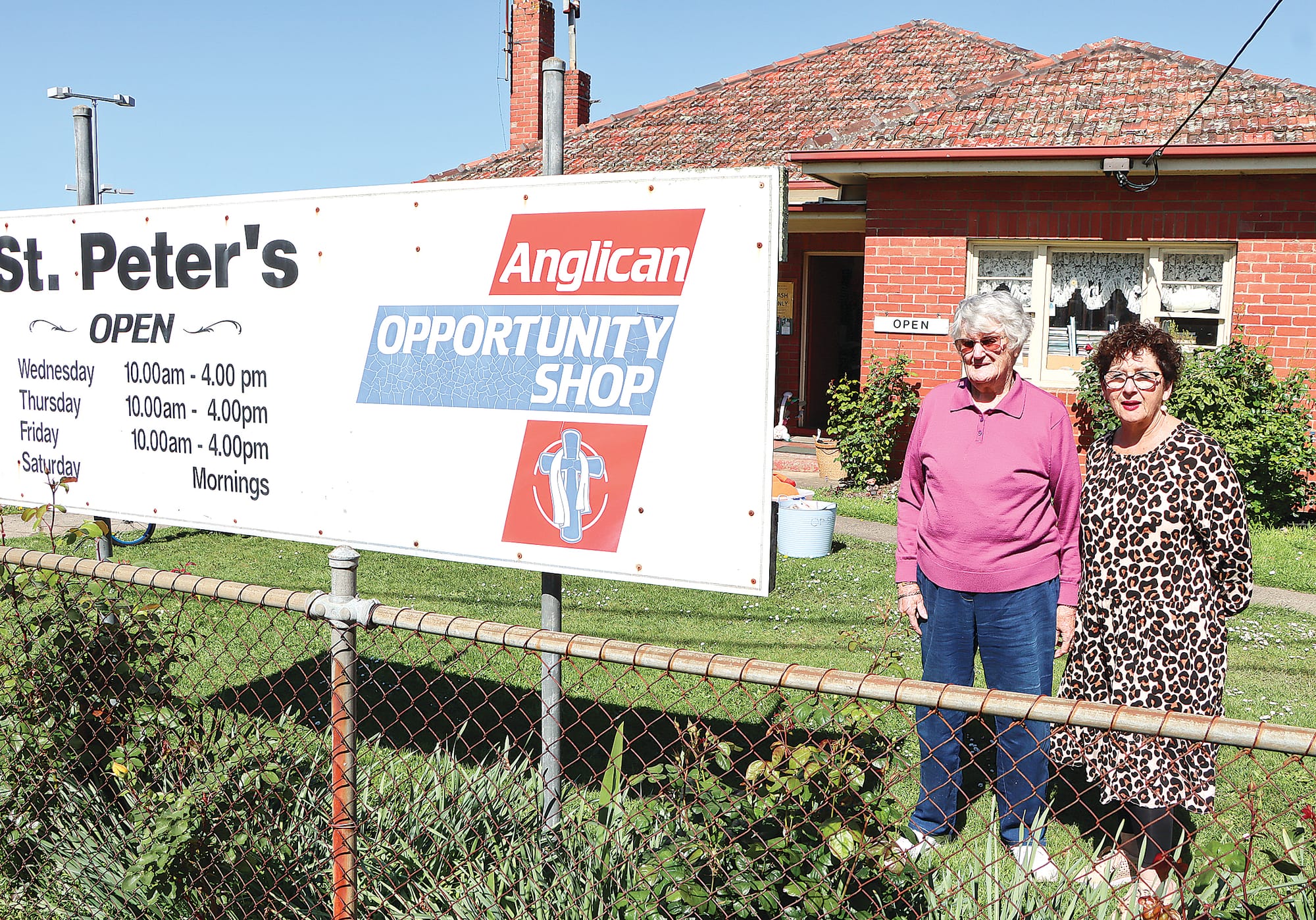 Rubbish burden at St Peter’s Op Shop