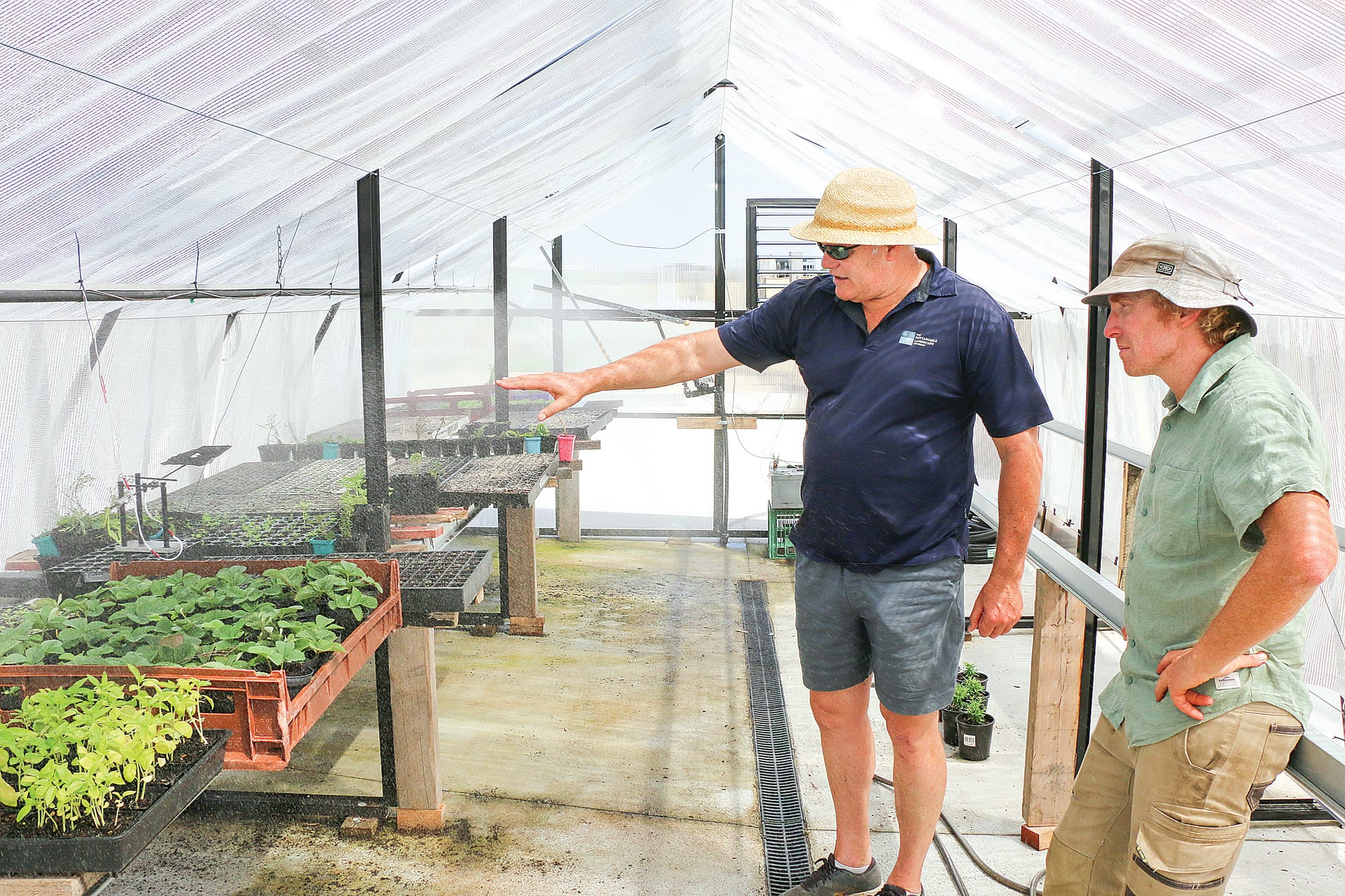 An innovative hot house has been added to The Cape Community Farm project with a propagation shed, farmhouse building and events amphitheatre to follow.