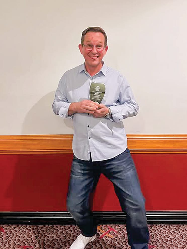 Wonthaggi United Soccer Club present their awards