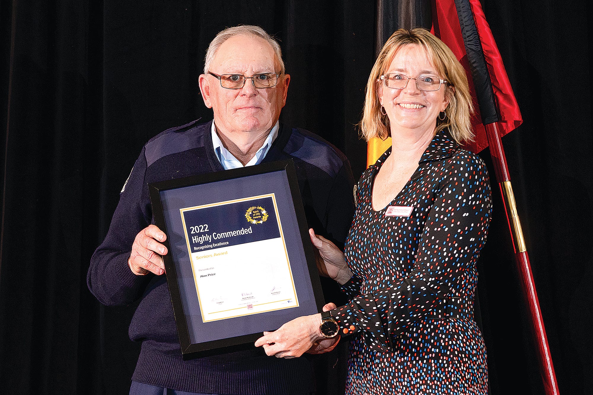 Alan embodies the ‘Spirit of CFA’