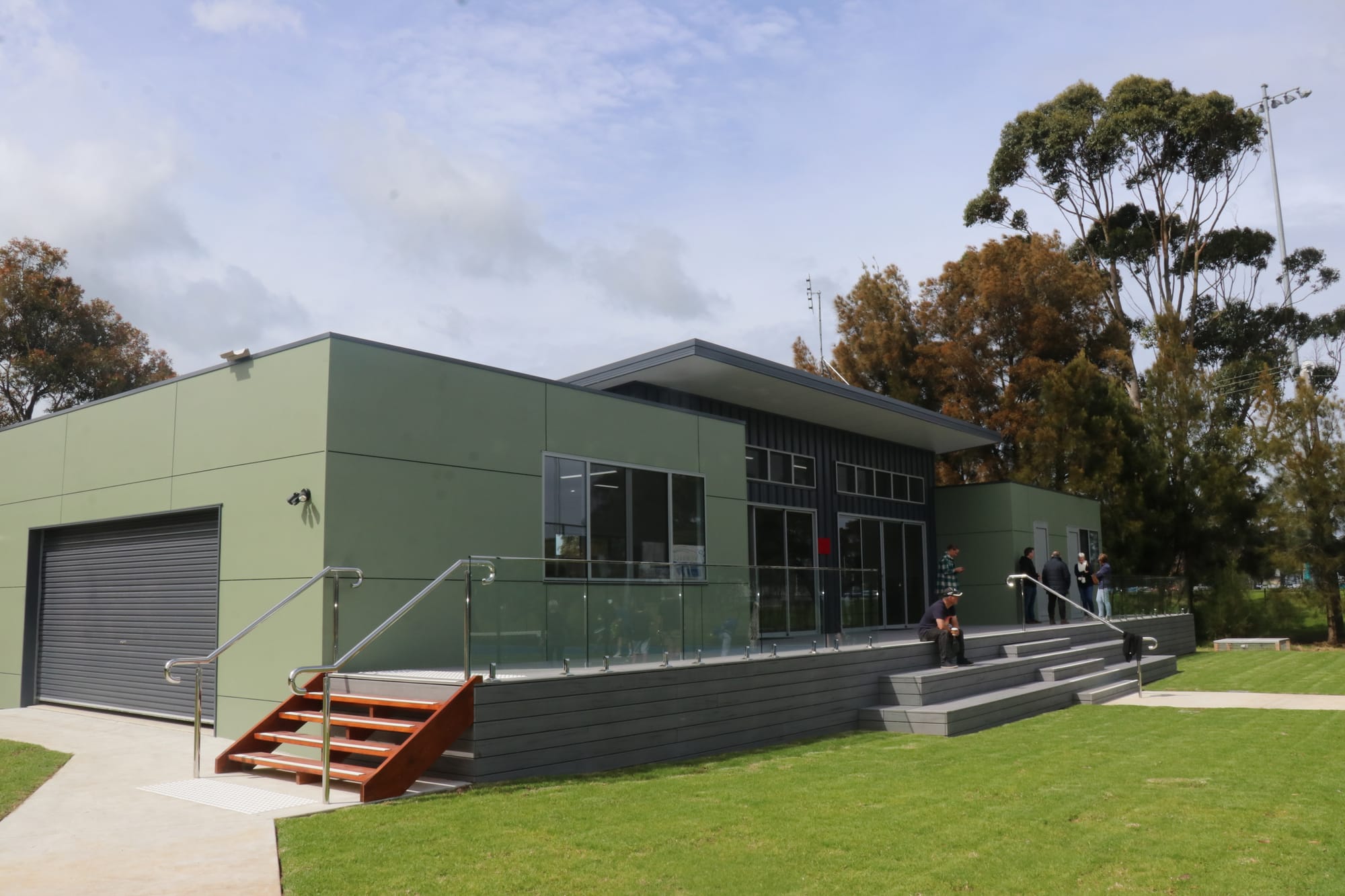 The new Wonthaggi tennis pavilion was collectively funded by state government, Bass Coast Shire Council, and the Wonthaggi District Tennis Club. 