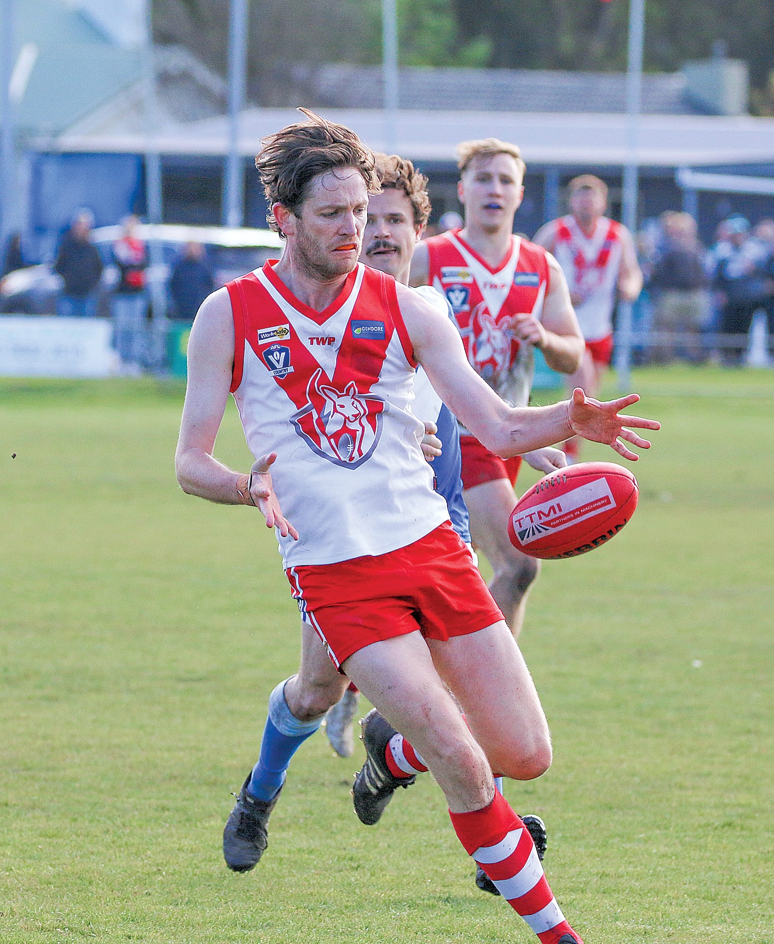 Jack Hayes contributed to Fish Creek’s comfortable preliminary final victory, adding one goal to the scoreboard.