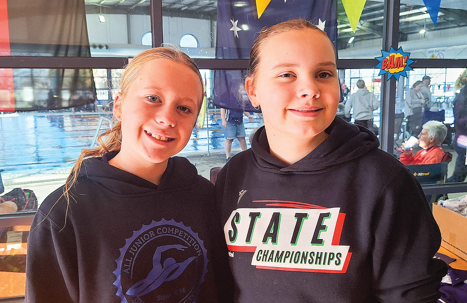 Maddi and Amy were well prepared for Sunday’s racing.