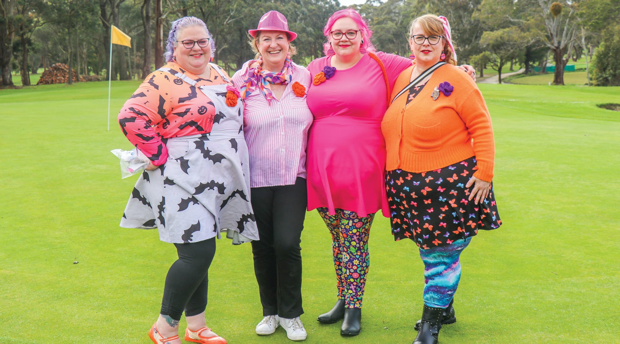 Foster tee off for the Go Girls Foundation