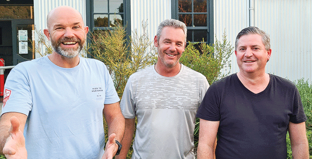 Brad’s back as Bill for Mamma Mia