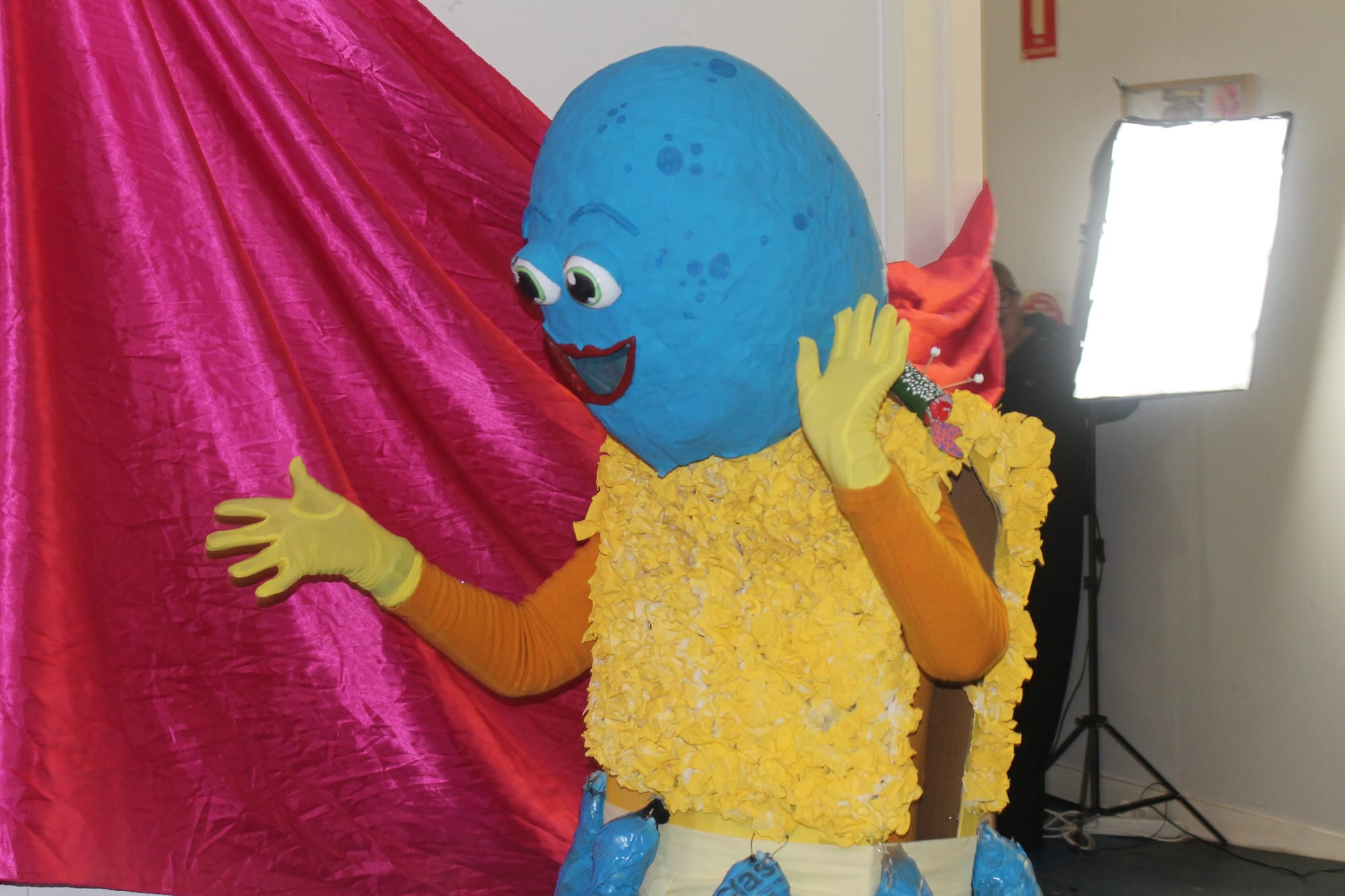 Wonthaggi local, Nada, wowed the crowd with her creative look. 