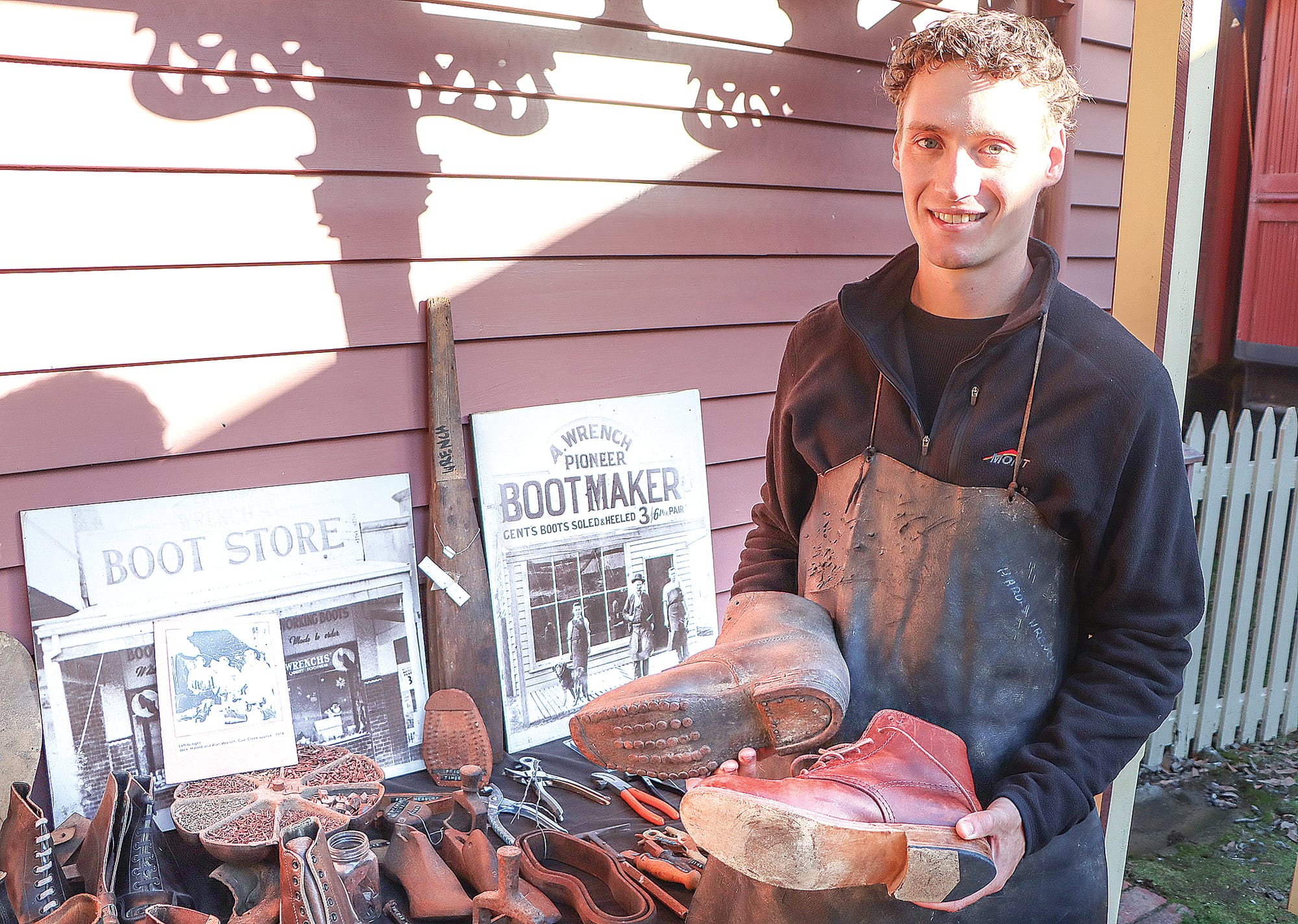Zachary revives Wrench family bootmaking tradition