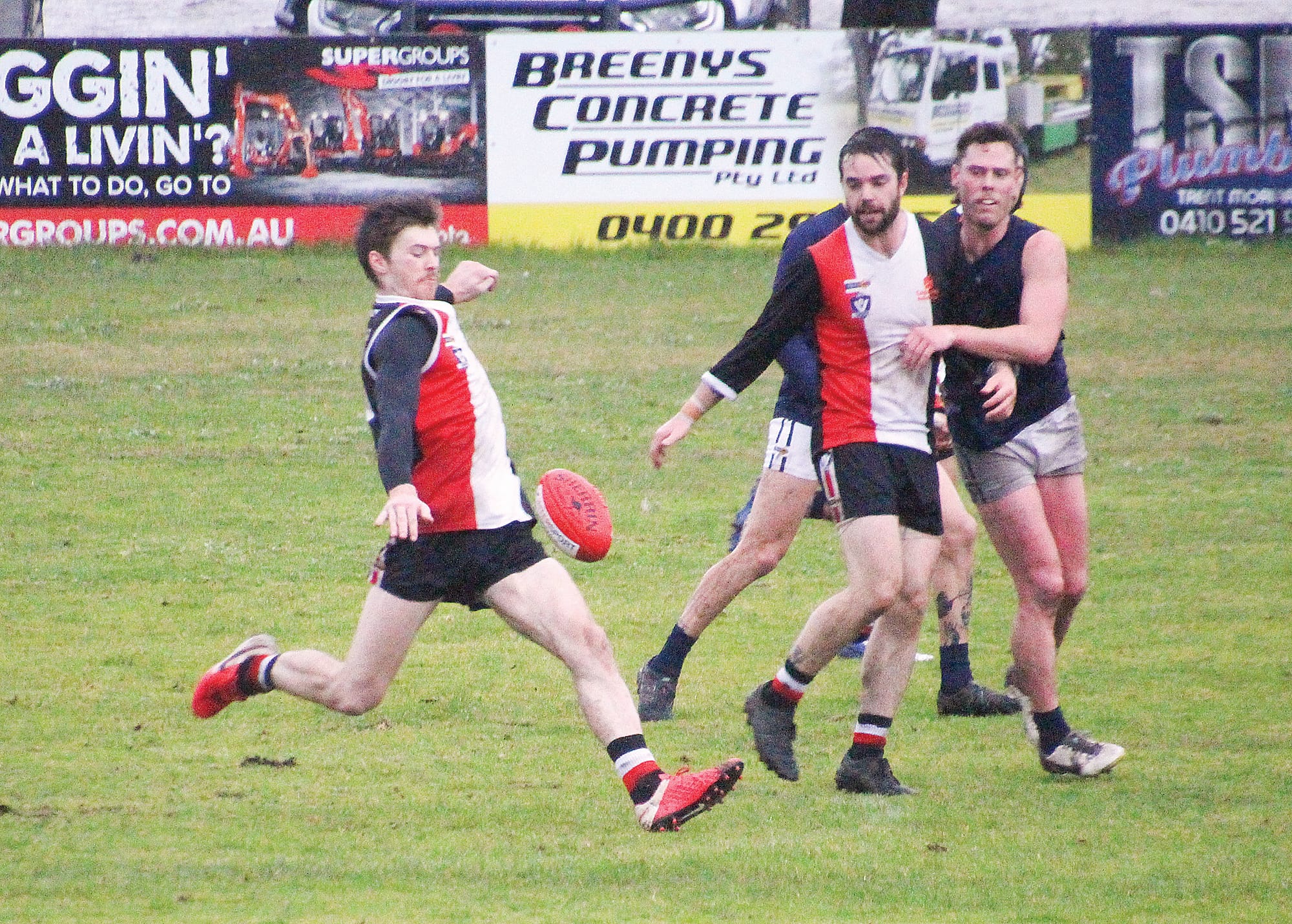 Nyora’s best, Travis Stewart and Dylan Heylen joins forces to notch up a win for the last game of the season.