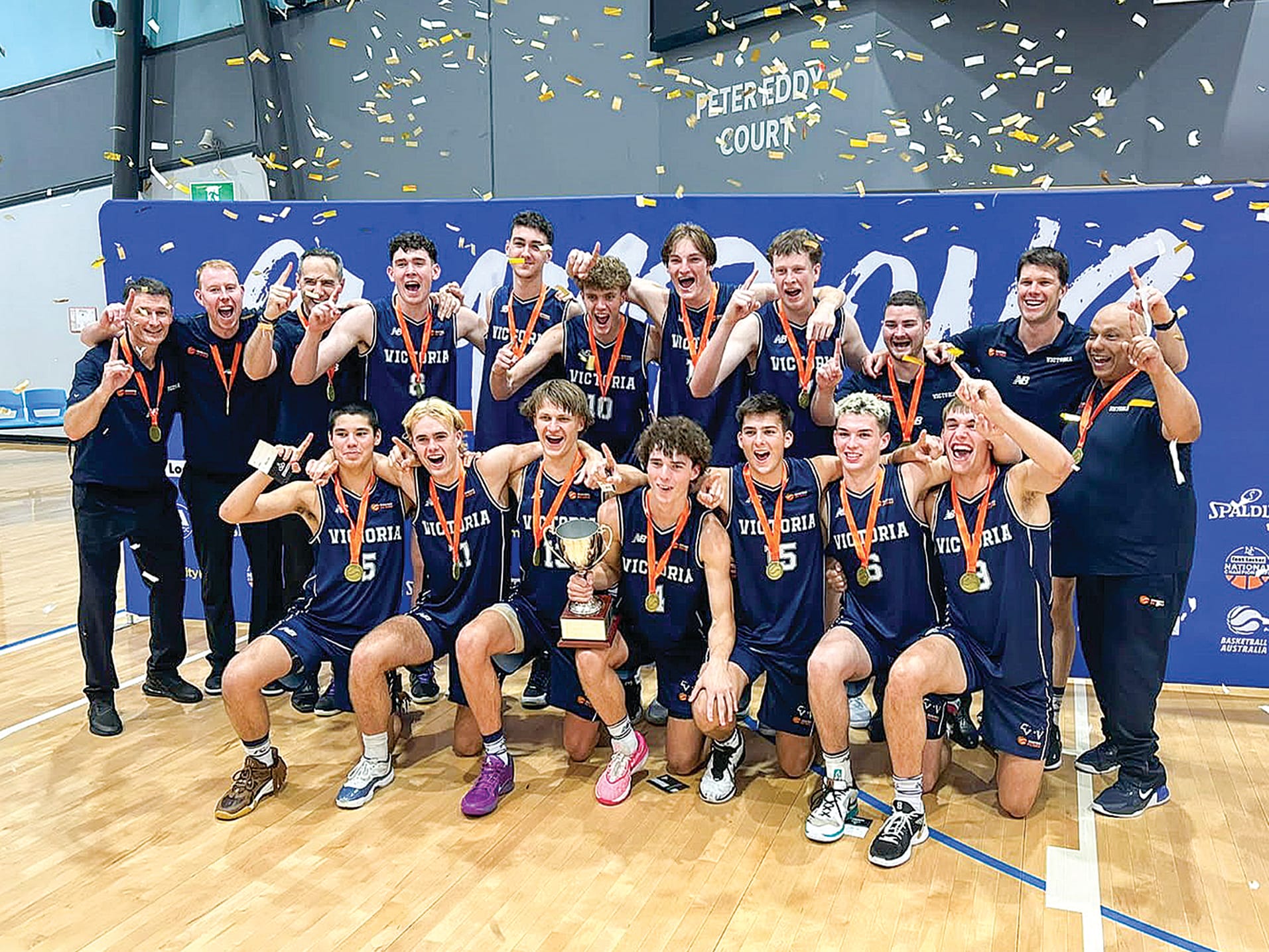 Under 20 Victoria Navy Basketball Team