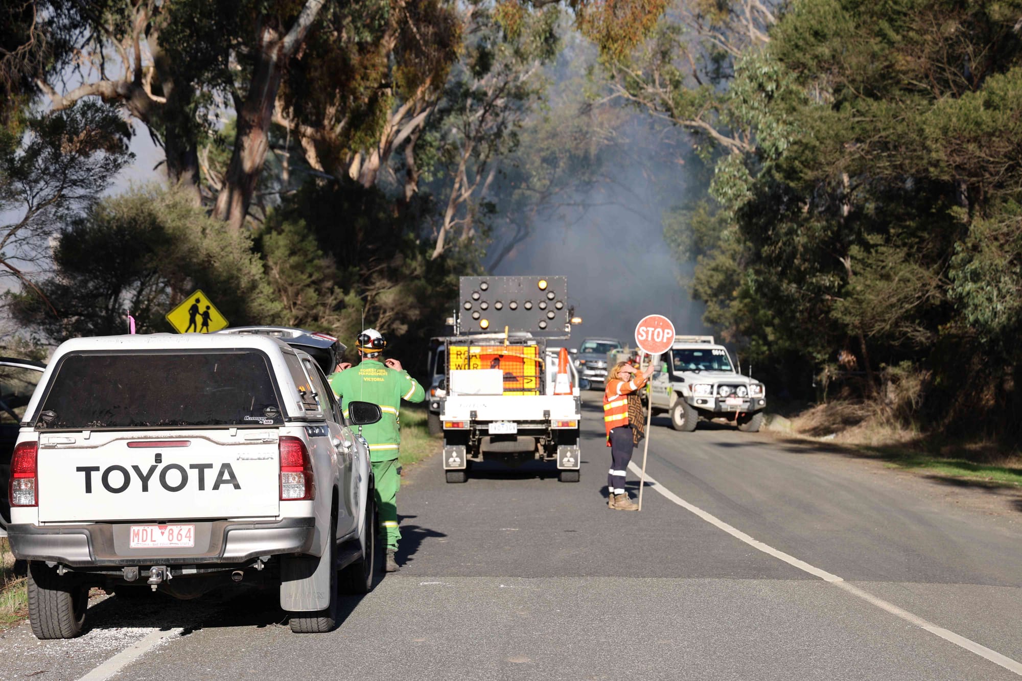 Smoke fills the air around Grantville again