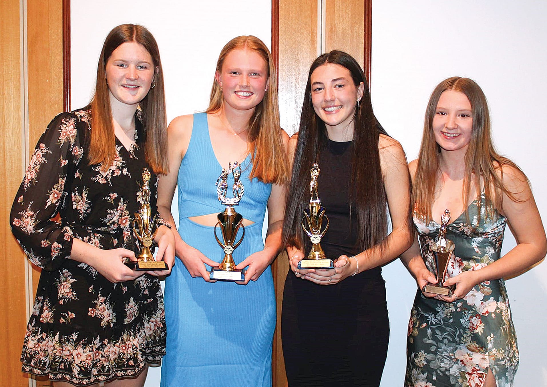 17 and Under Best in Finals: Olivia Bramley,&nbsp;B&F: Bella Schmidt, runner up B& F: Mataya Maloney, Coaches Award: Kalani Shepherd.