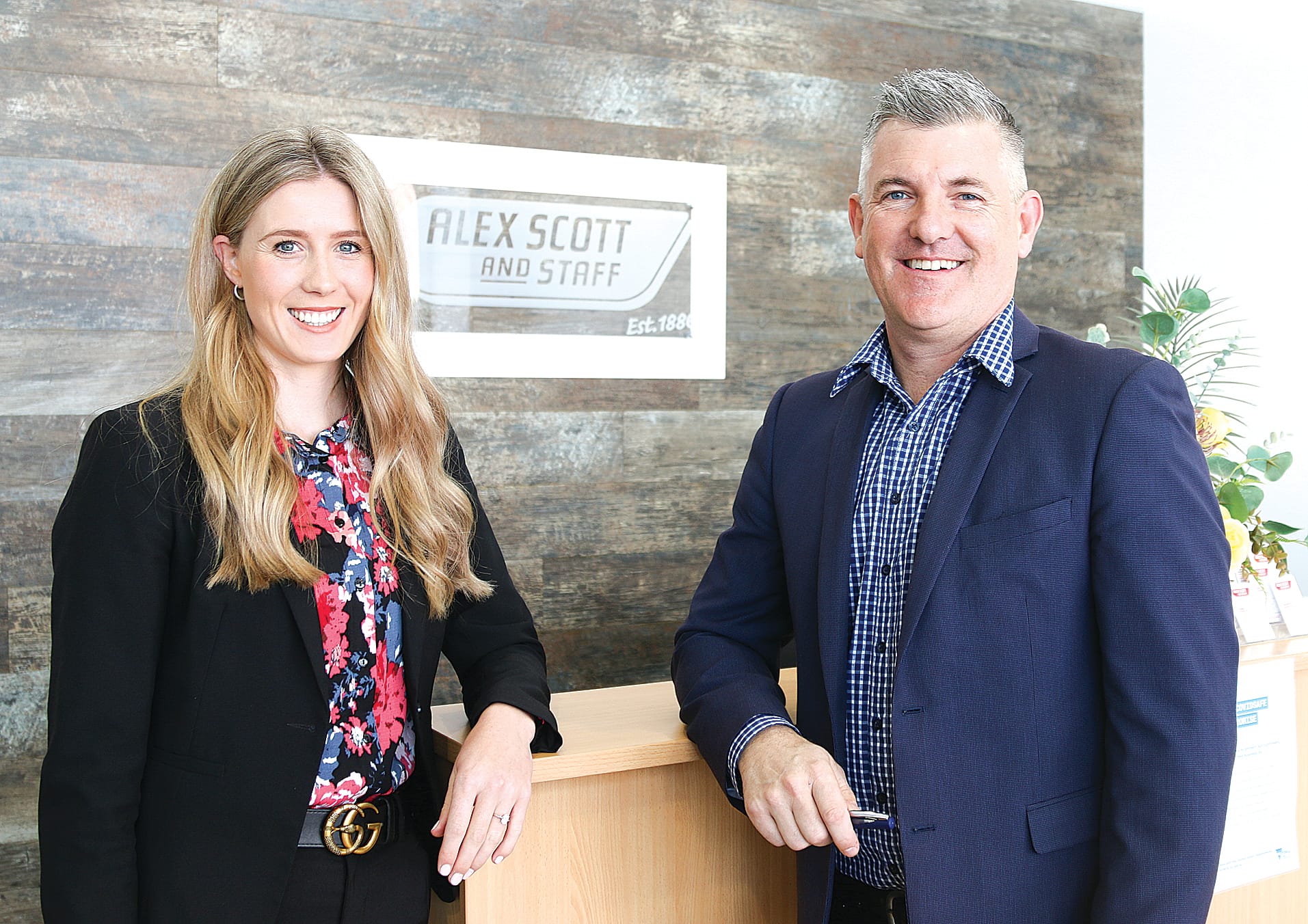 Emily’s another friendly face for Alex Scott