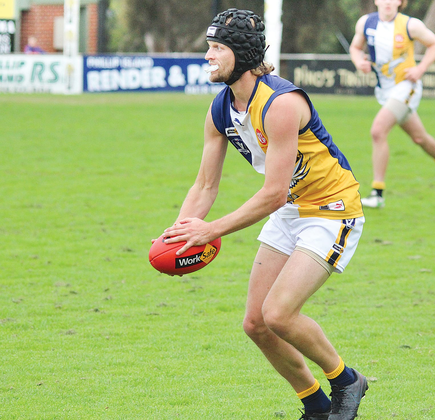 Will Hams was awarded the ANZAC Medal for his efforts in IK’s win over Phillip Island 