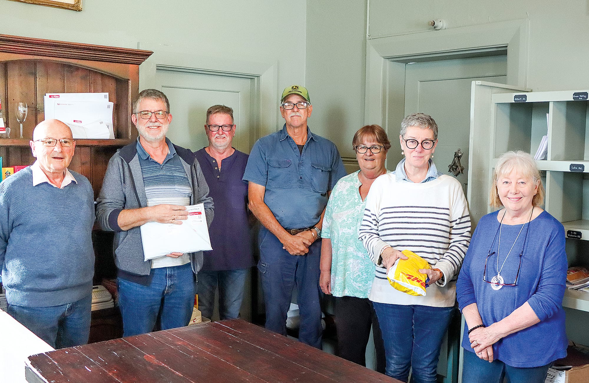 Happy community vibe at Loch Post Office