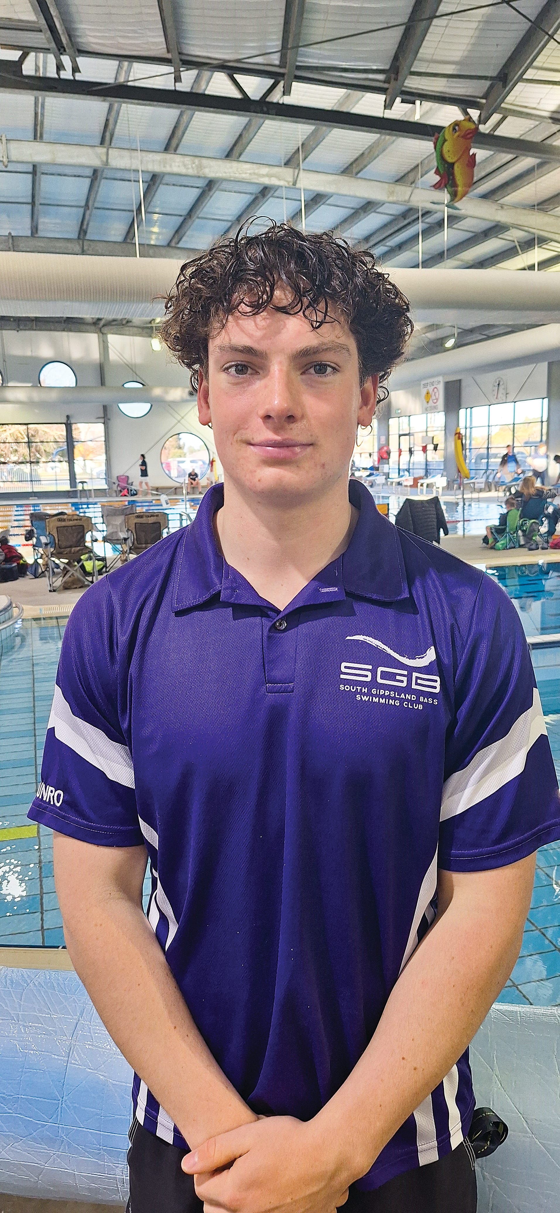 Elite experience for two local swimmers