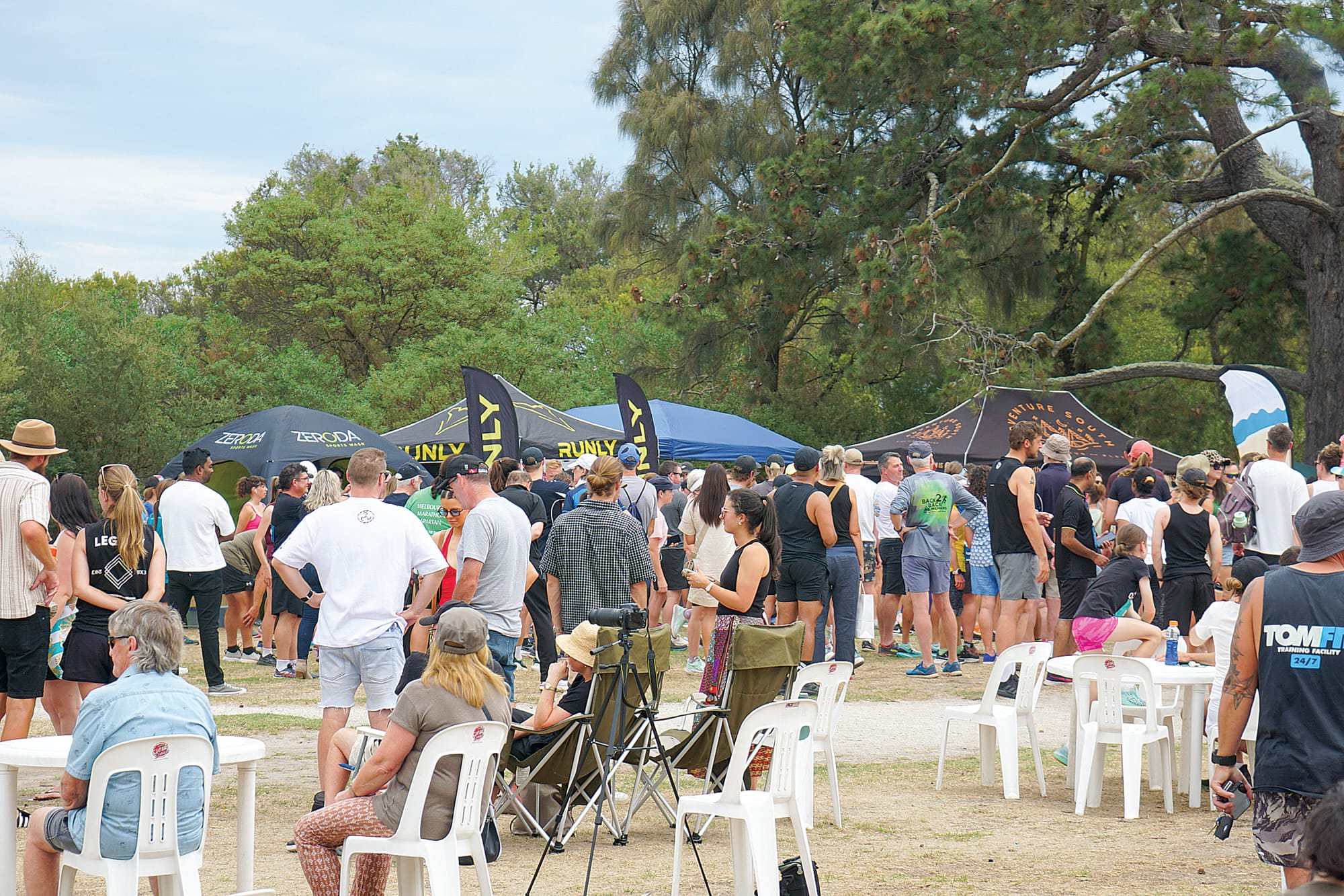 There was a solid crowd on Saturday. Ns28_1125