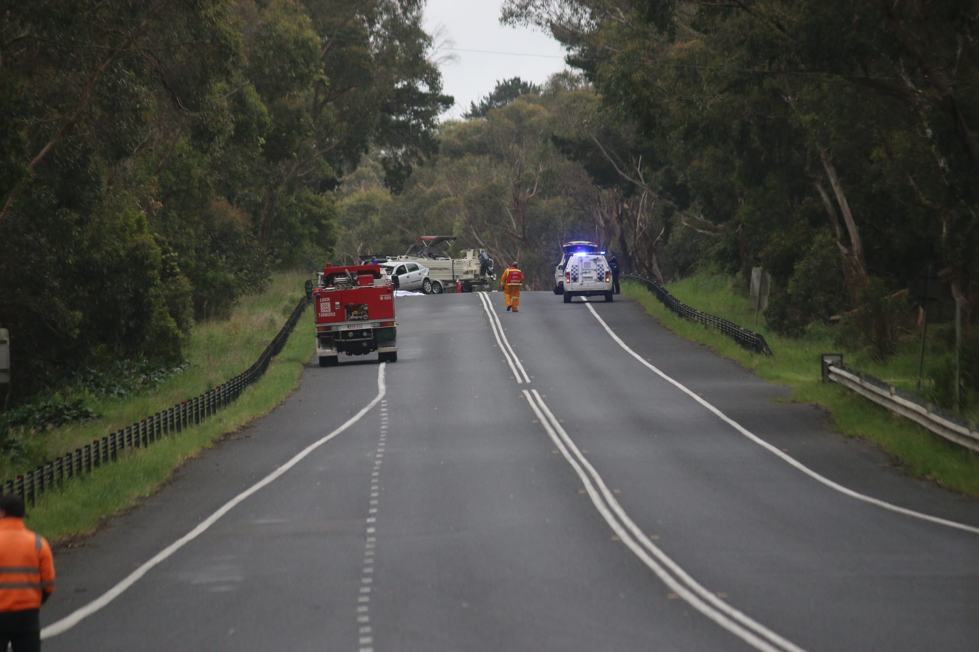 Early morning fatal collision at Nyora