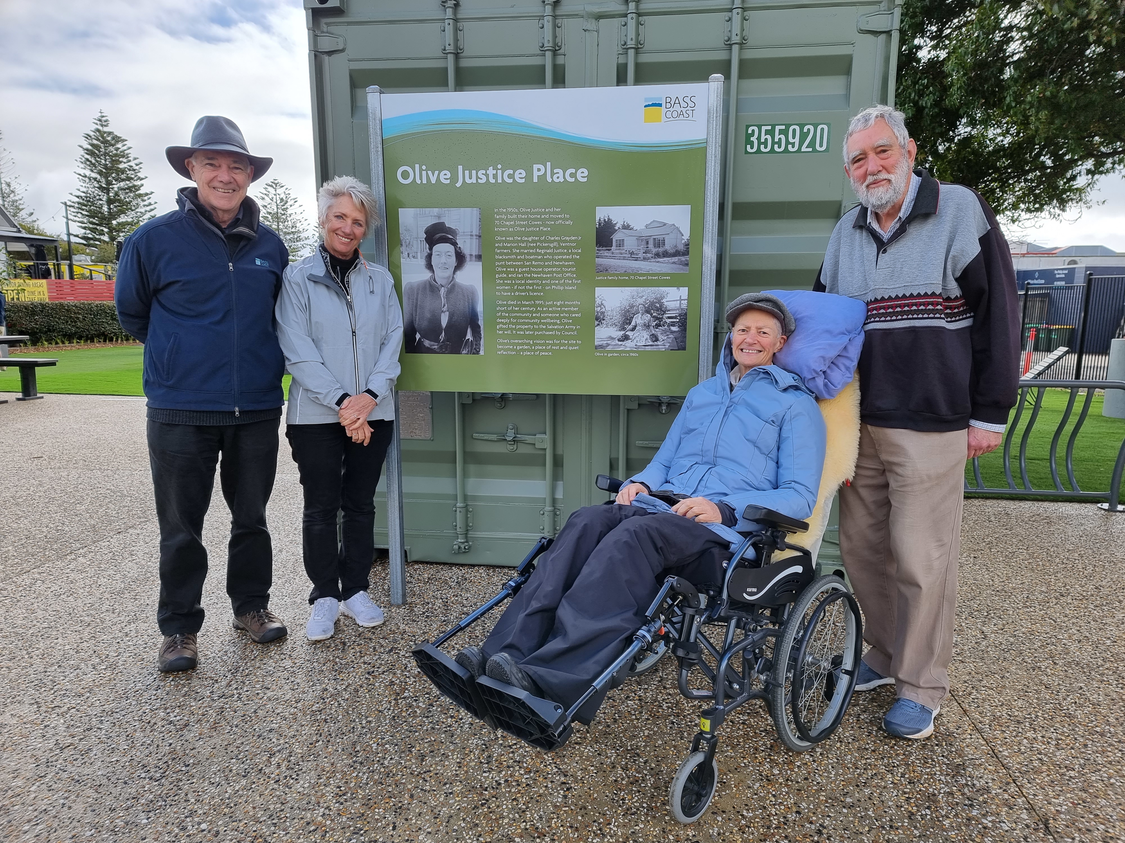 Preserving the memory of Olive Justice