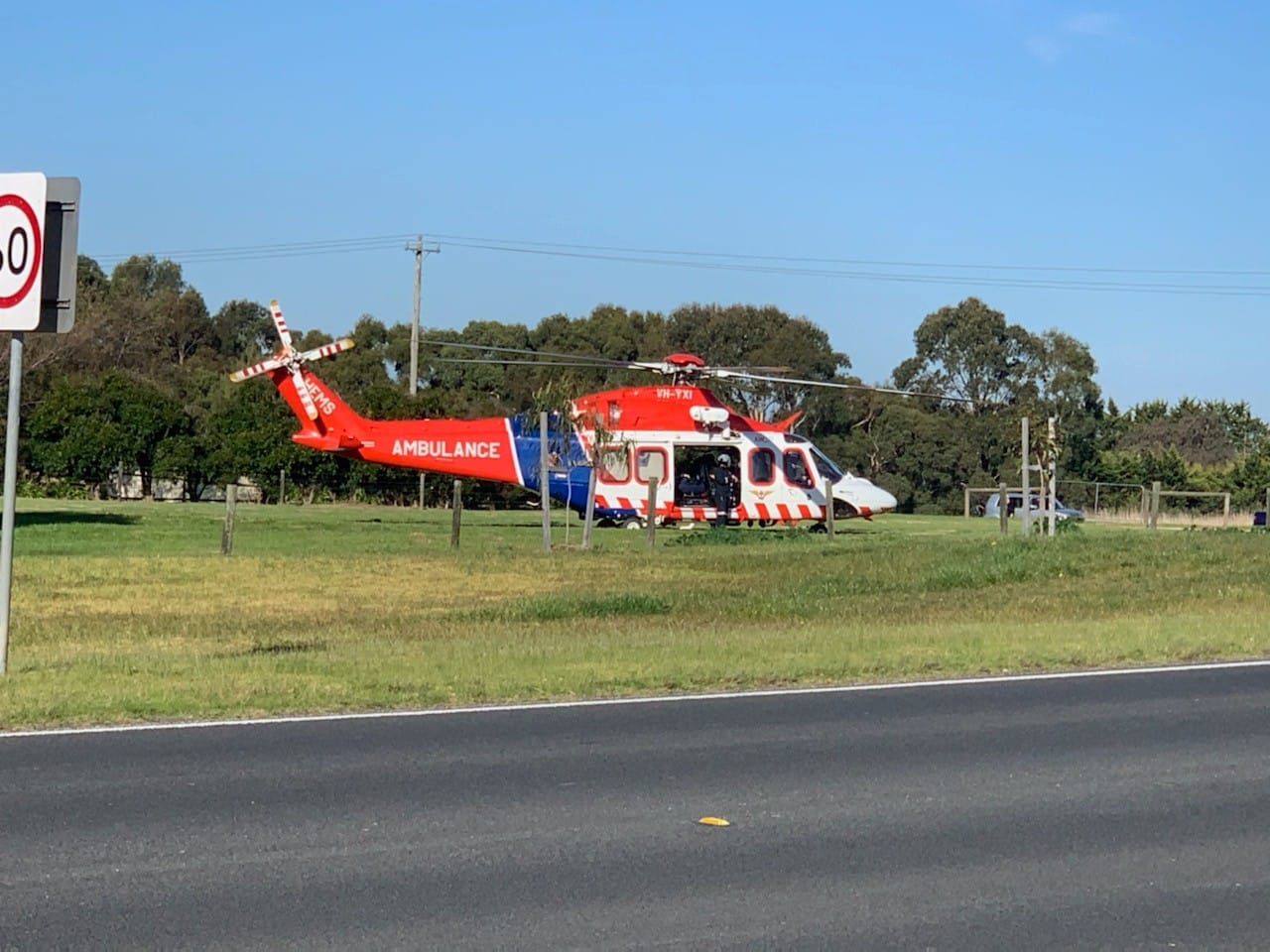Young boy struck by car