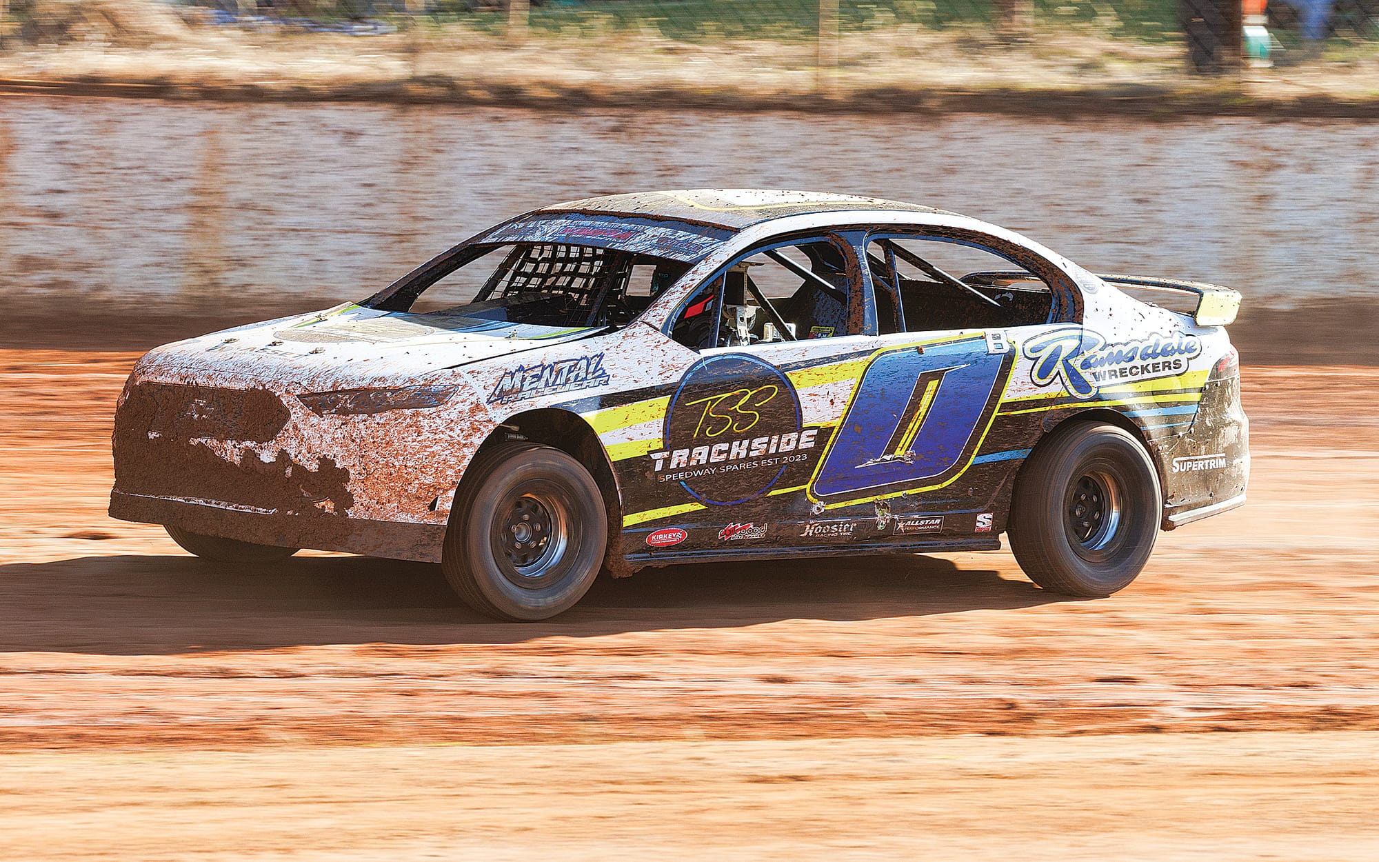 Winner of Sports Sedans Cameron Dike. Photo: Steve Mitchell - Image Worx.