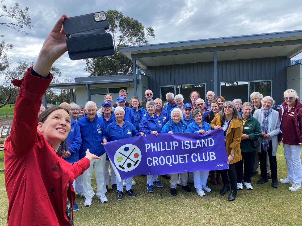 Jordan Crugnale opens new $600,000 Island croquet pavilion