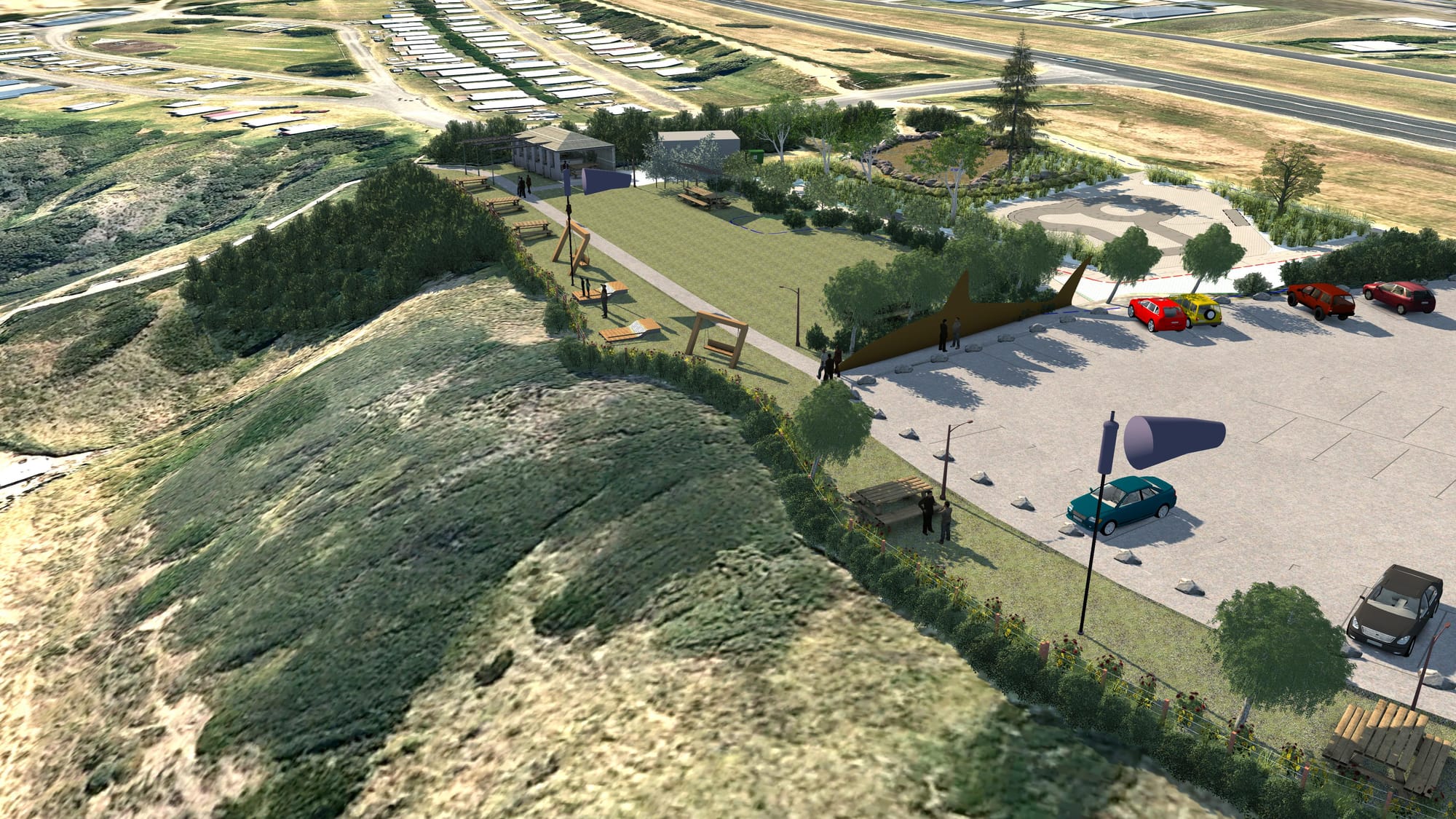 Kilcunda village green concept. 