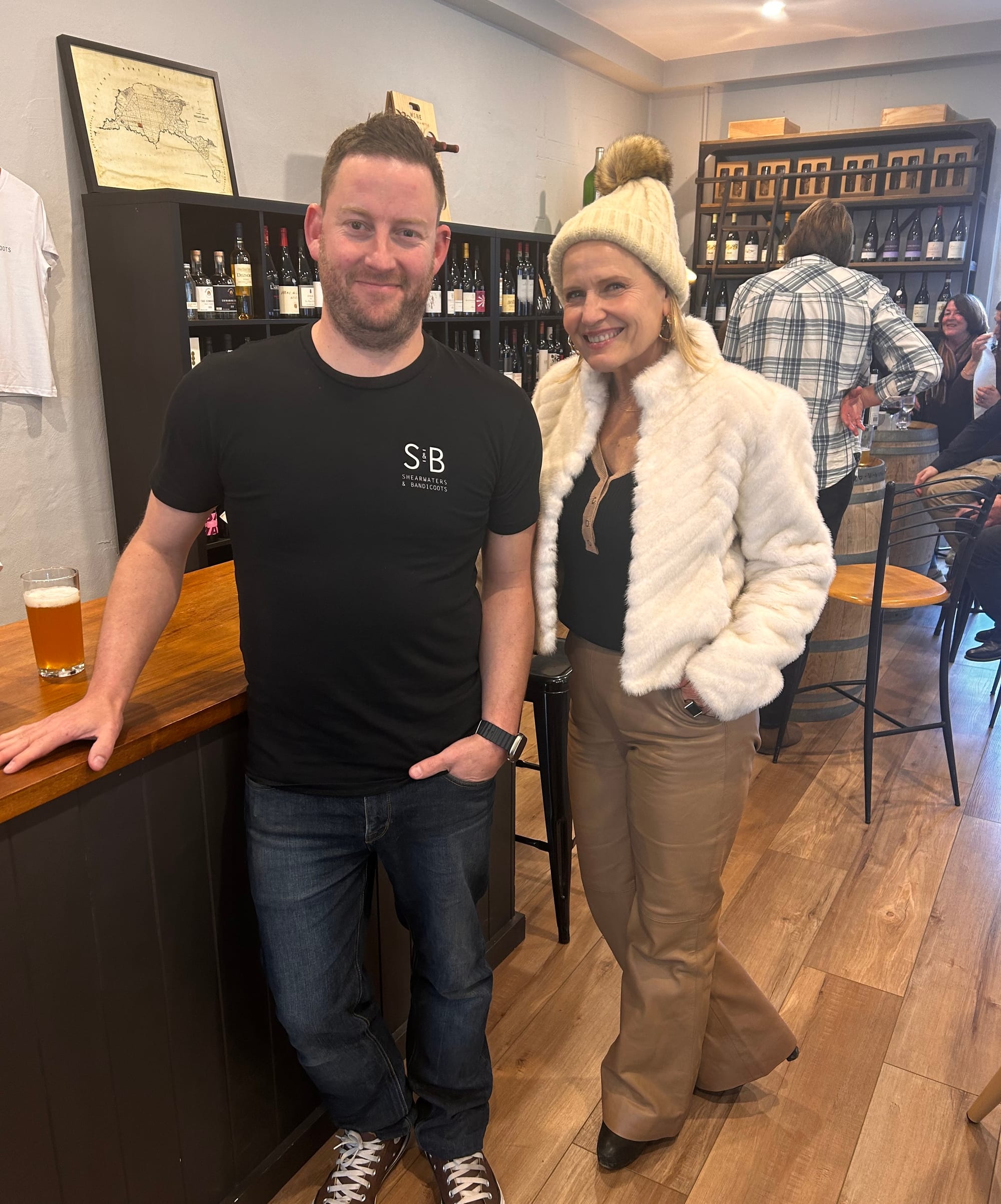 Shaynna visits Shearwaters and Bandicoots, and says hi to owner Stuart