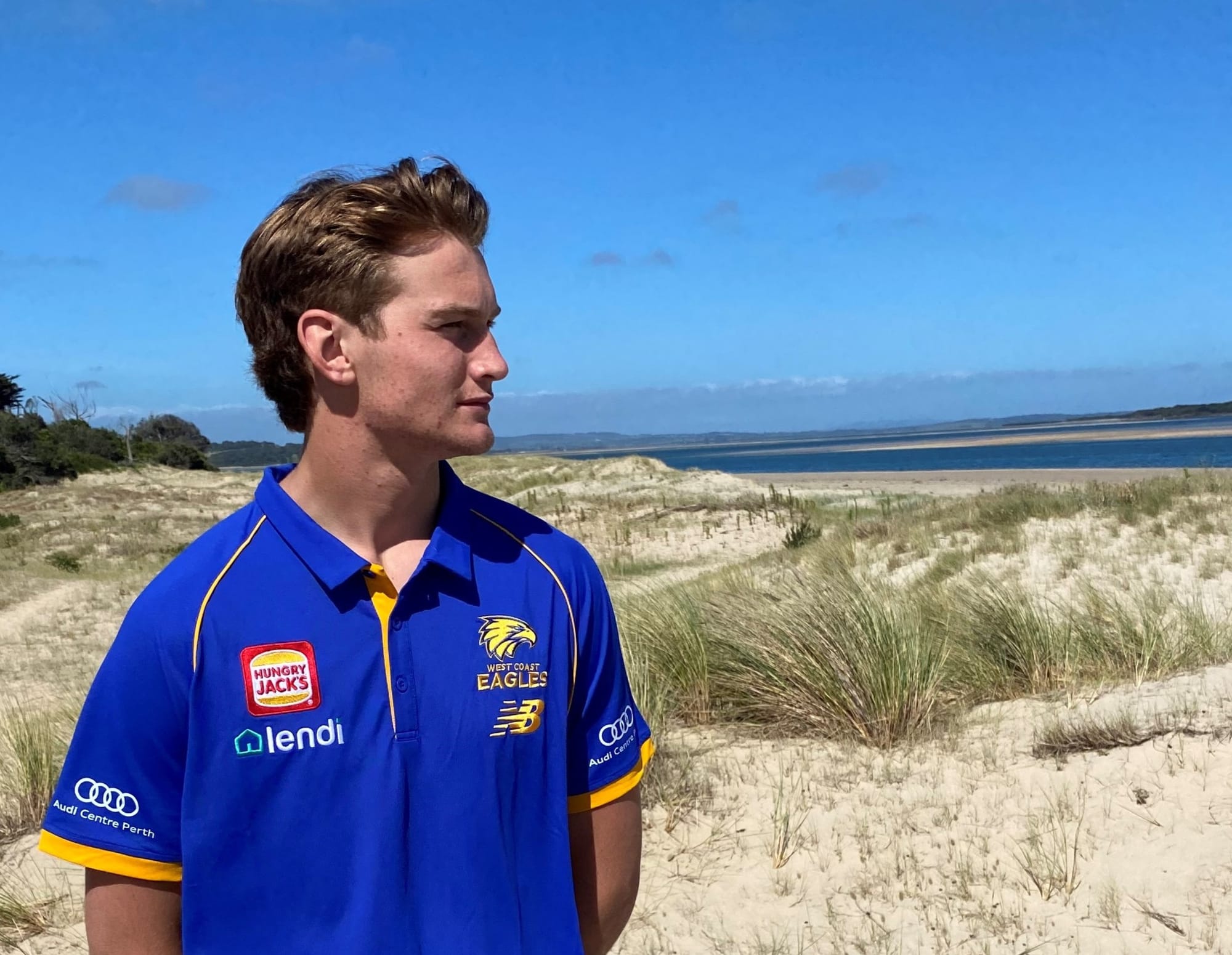 Looking west: Inverloch's Archer Reid all set to make the big move