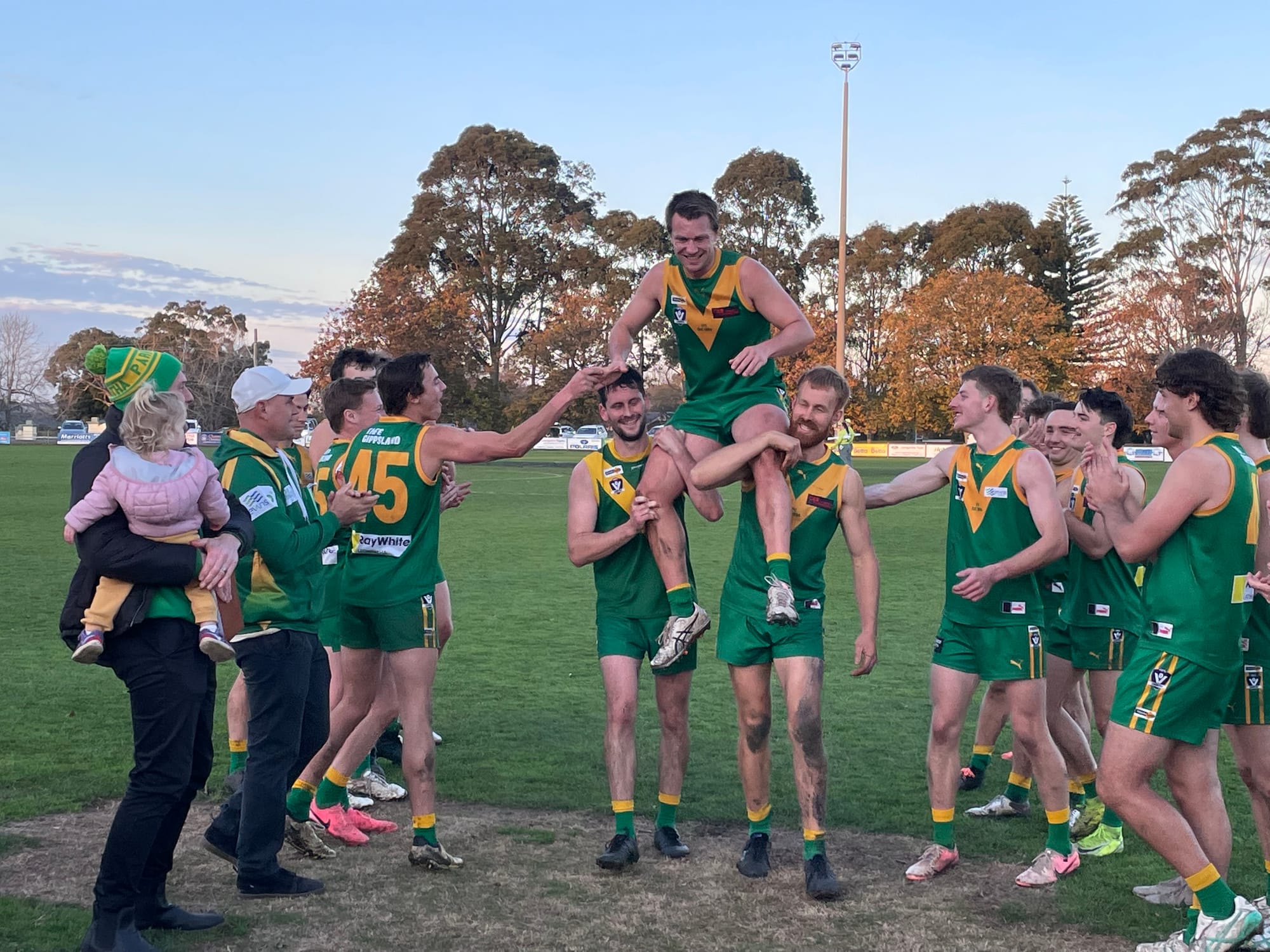 Day of festivities at Parrot Park