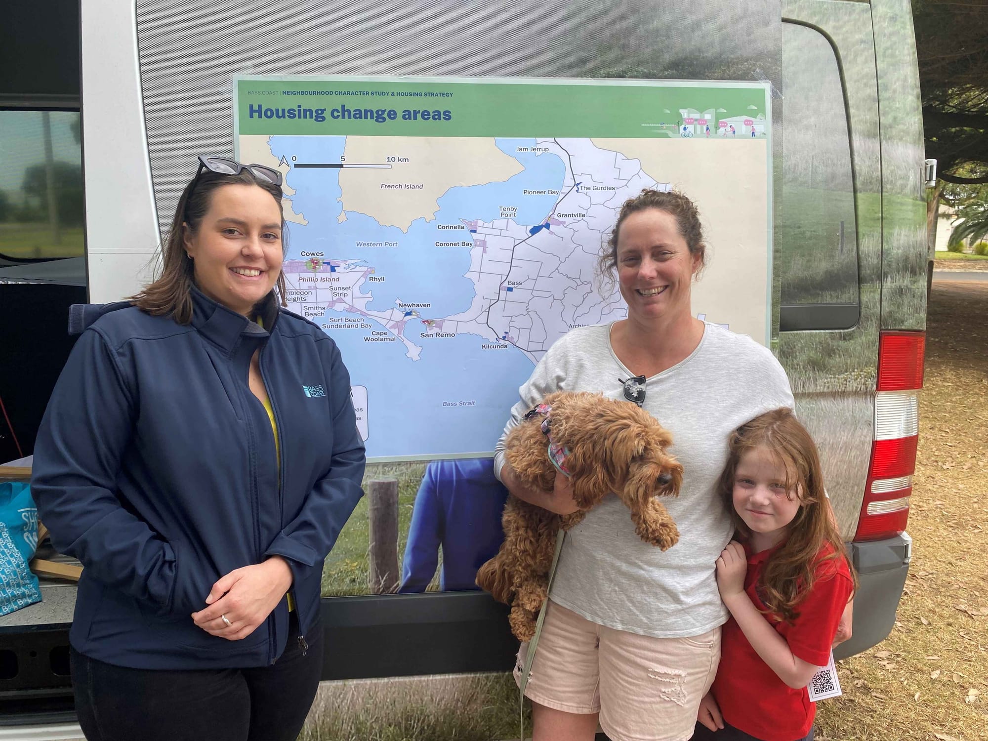 Bass Coast: Three-storeys one side, two-storeys the other