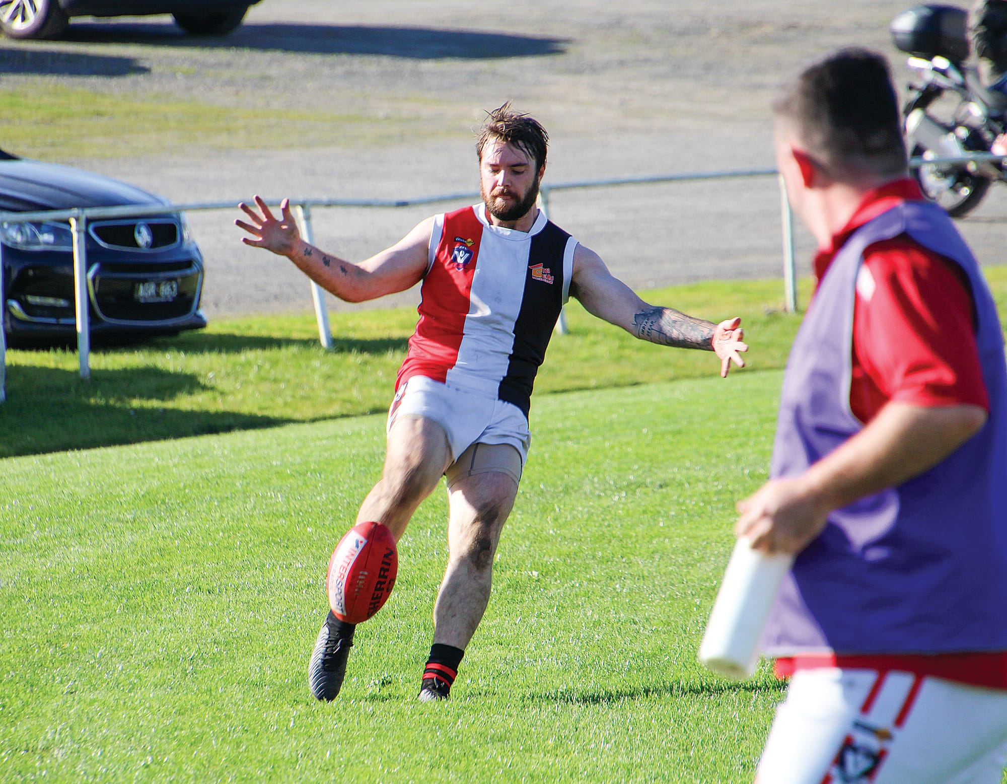 Outgoing coach Dylan Heylen was central to Nyora’s efforts all season and came away as their Senior Best and Fairest winner at the vote count on Saturday night.