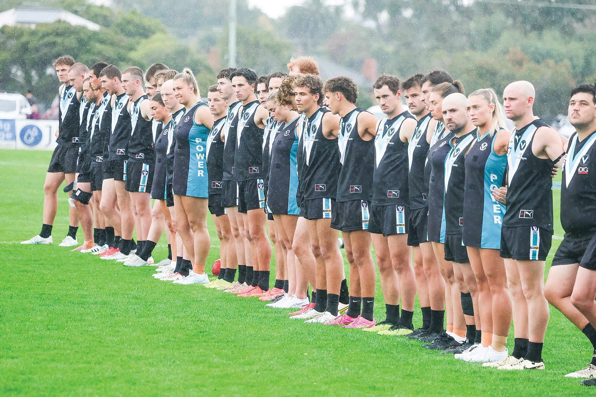 Power switches to wet weather footy