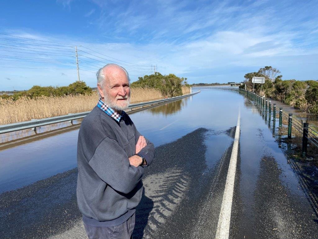 Through rain, sleet and flood… they get round to Tarwin Lower