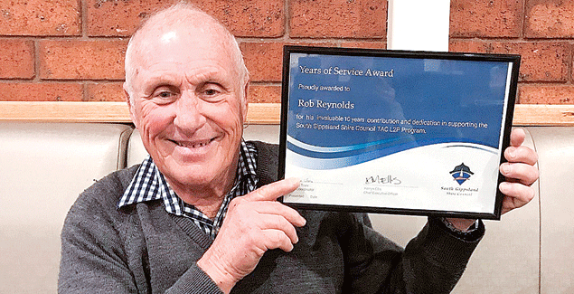 Giving back drives volunteer Rob