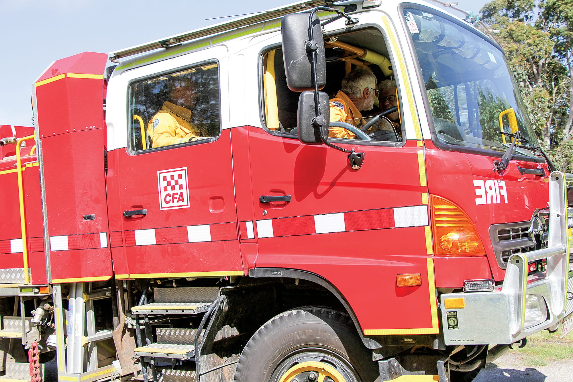 Ninety-five per cent of VICSES and CFA funding and 90 per cent of Fire Rescue Victoria’s annual funding will come from the new Emergency Services Fund (ESVF). B68_4324