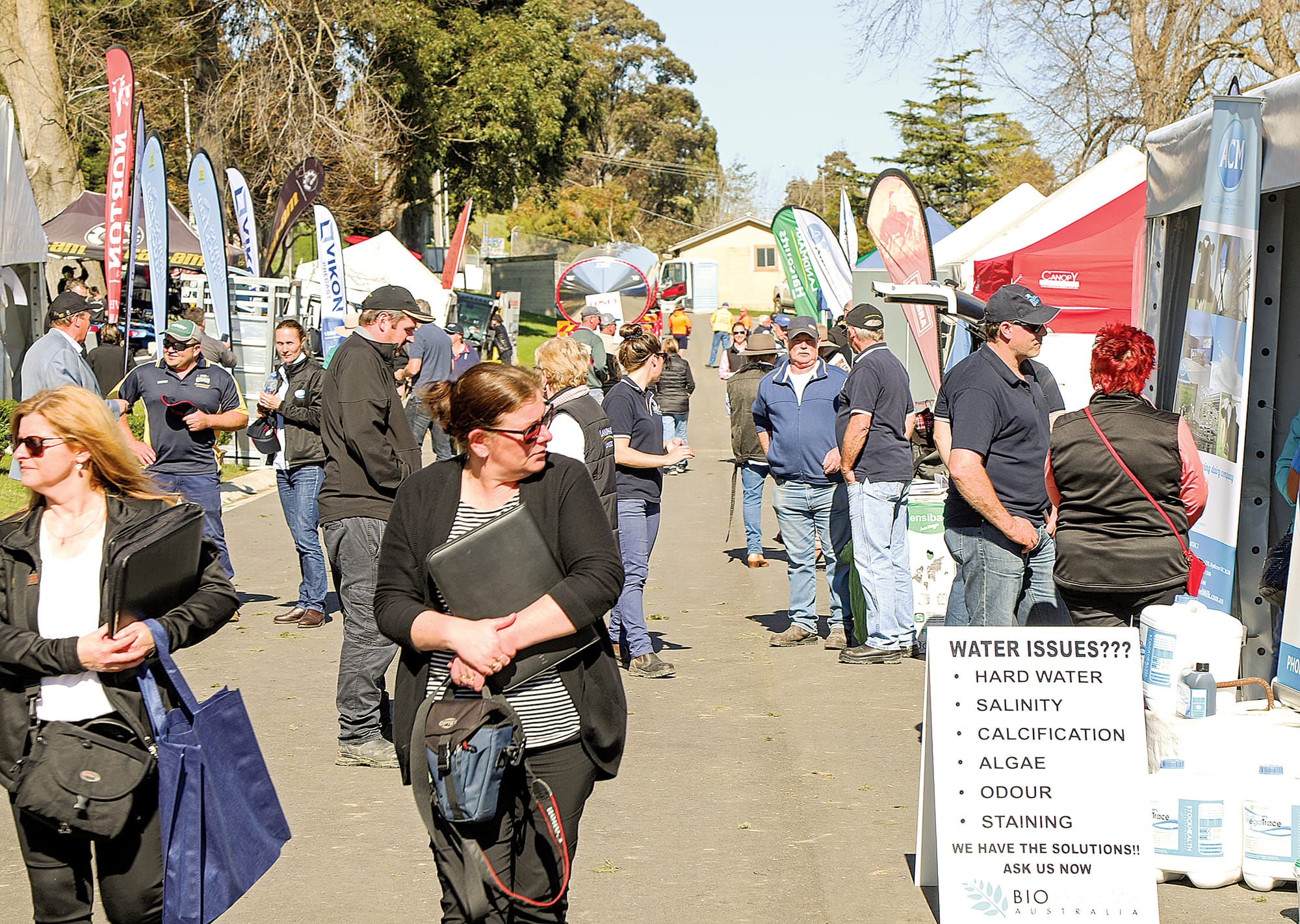 Former St Kilda star at dairy & farm expo