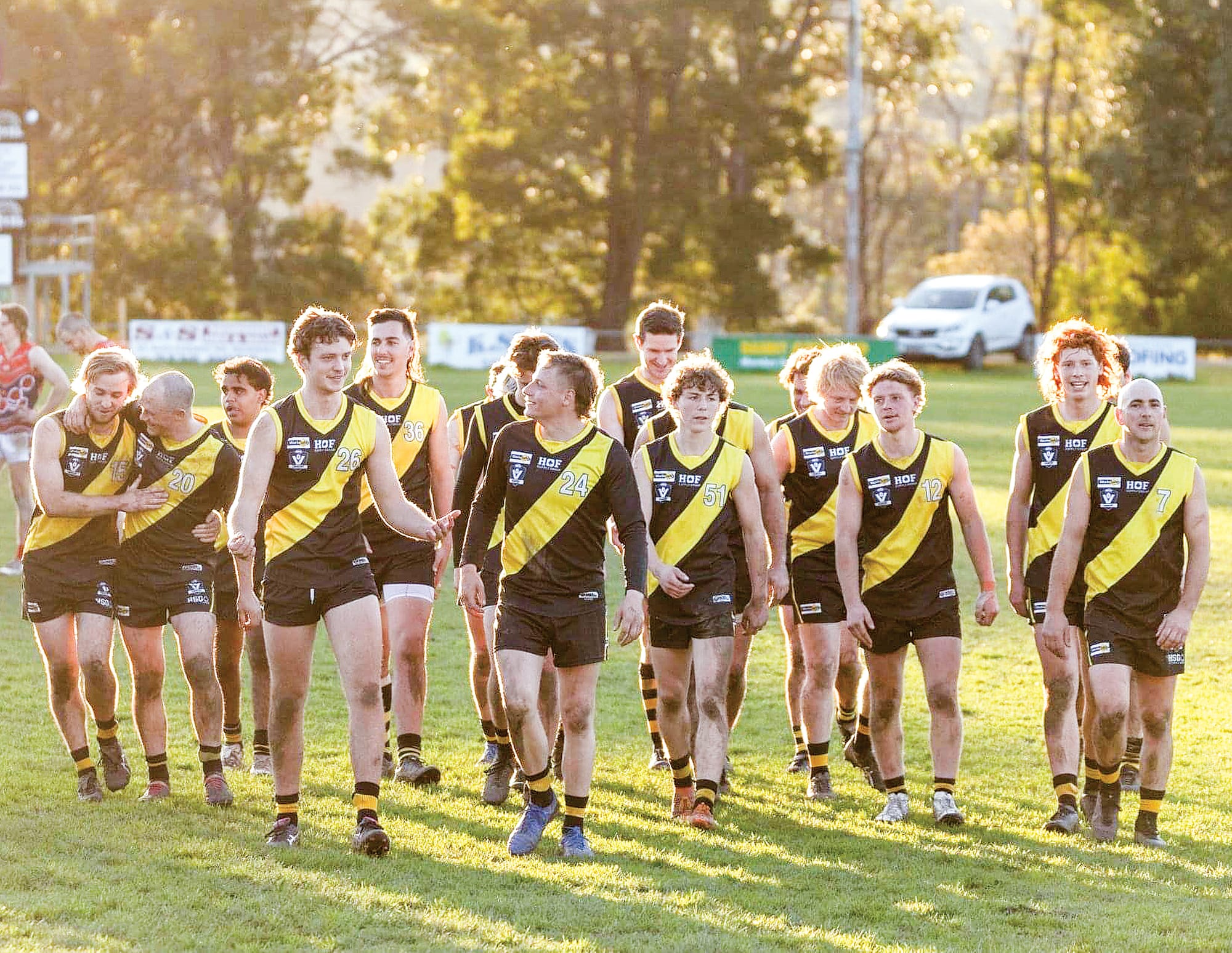 The Tigers had an incredible victory over near top of the ladder Boolarra on Saturday. Photo: Annie Holland