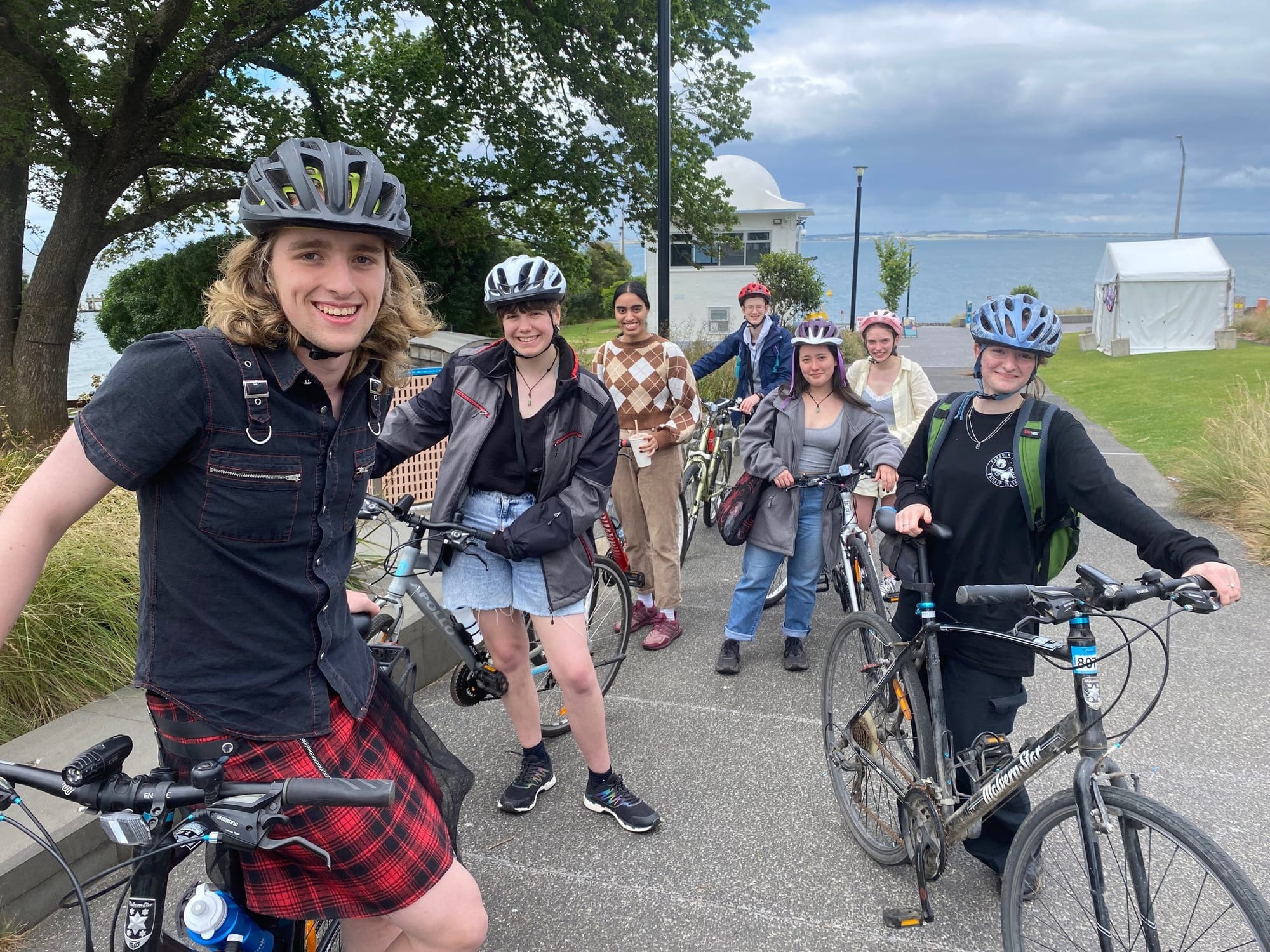 'Toolies' not schoolies tear up the town