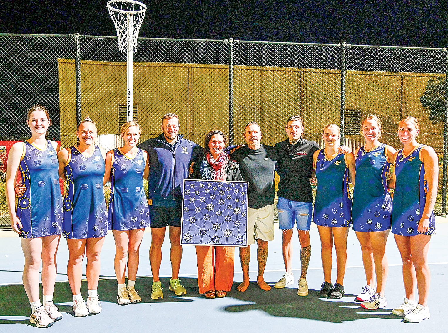 Sea Eagles light up the courts in style