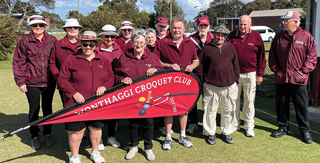 Busy times for croquet players