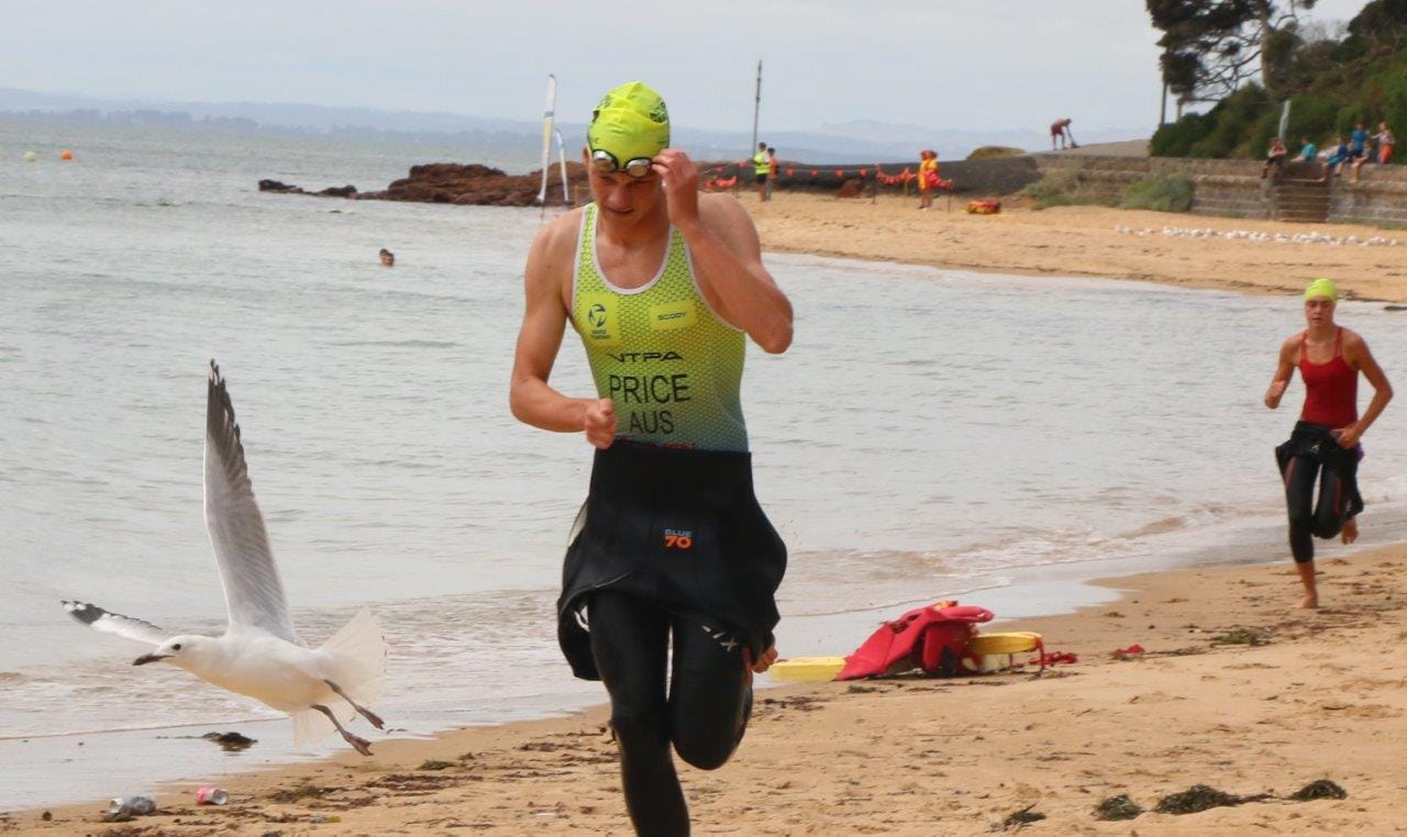 Aussie junior tri champ wins Cowes Classic