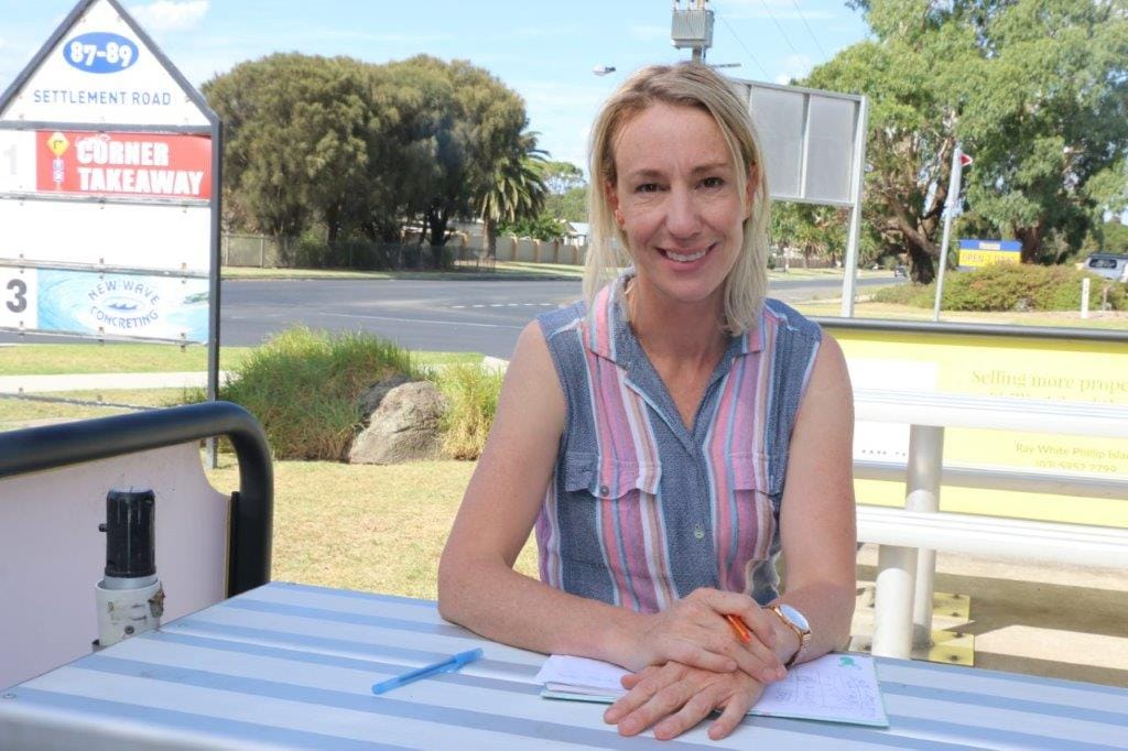 Monash candidate Deb Leonard is running, literally