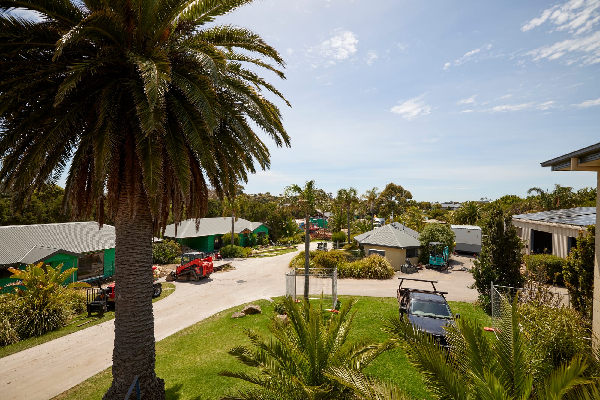 The Island Cove Villa site before the Block headed in earlier this year.