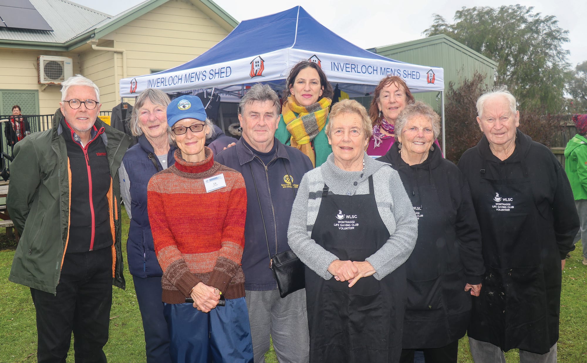 Jessica Harrison and the Housing Matters Bass Coast members and volunteers, together with MP Jordan Crugnale continue to advocate for affordable housing. Z30_3233 