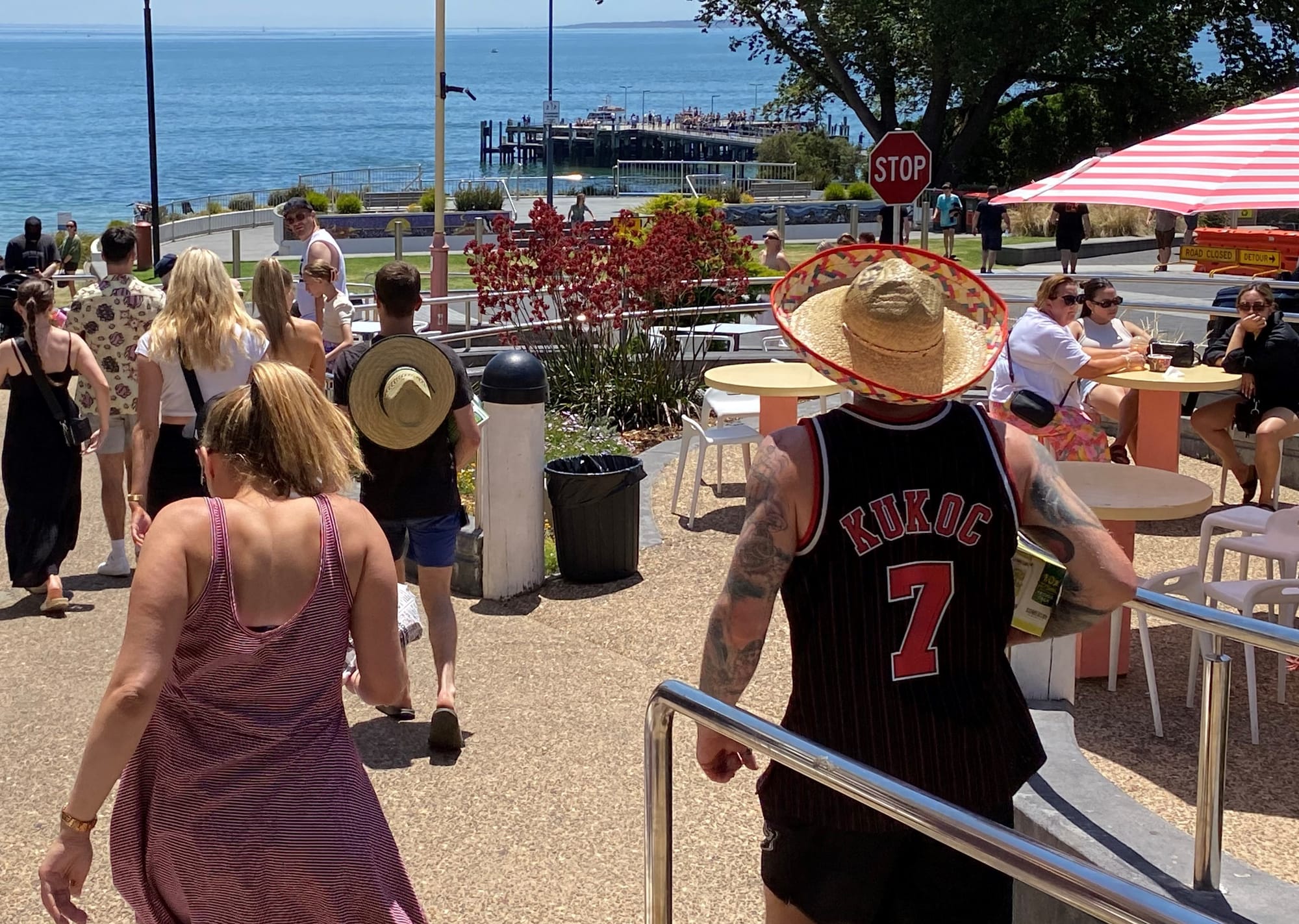 Providing an escape from Melbourne's New Year's Eve heat, Cowes is expected to be very busy.