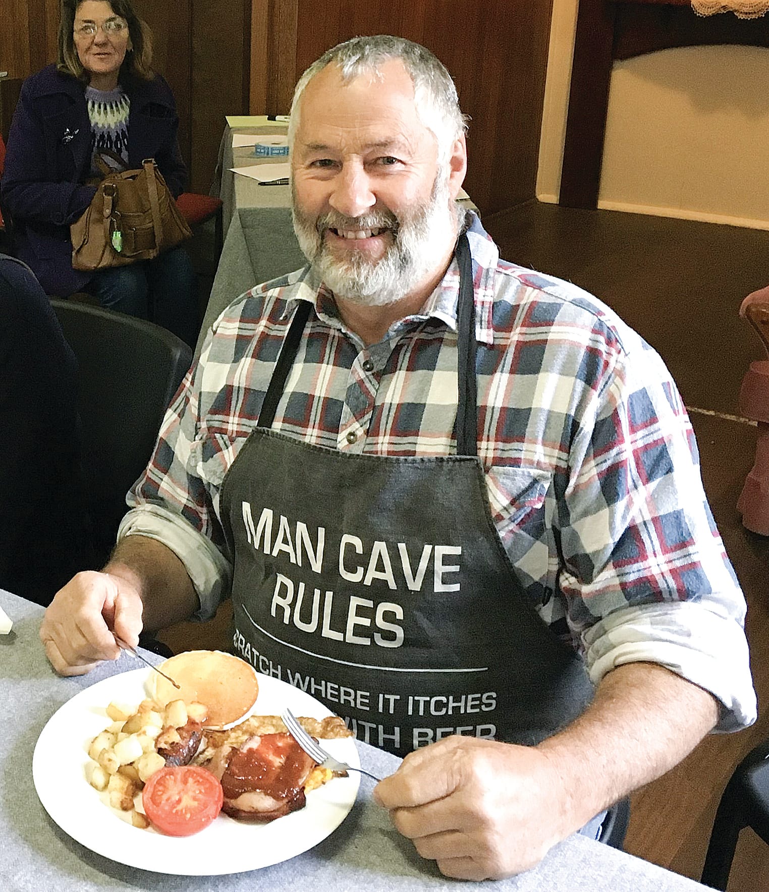 A cooked breakfast will be on again this year for the 40th Arawata Farmers Breakfast.