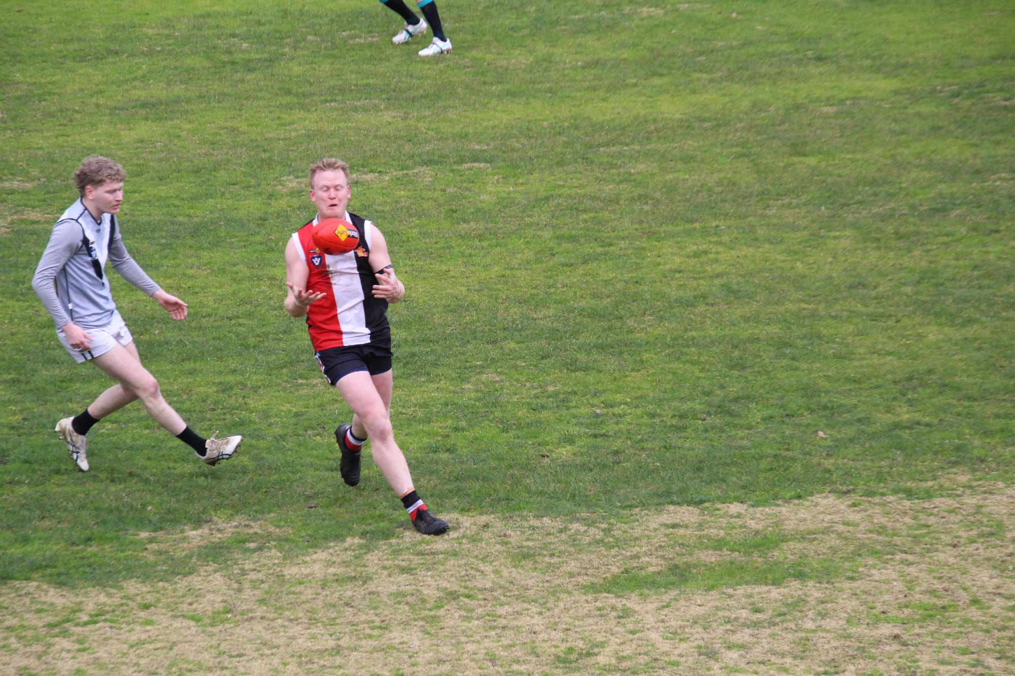 William McGindle was strong in defence for Nyora.