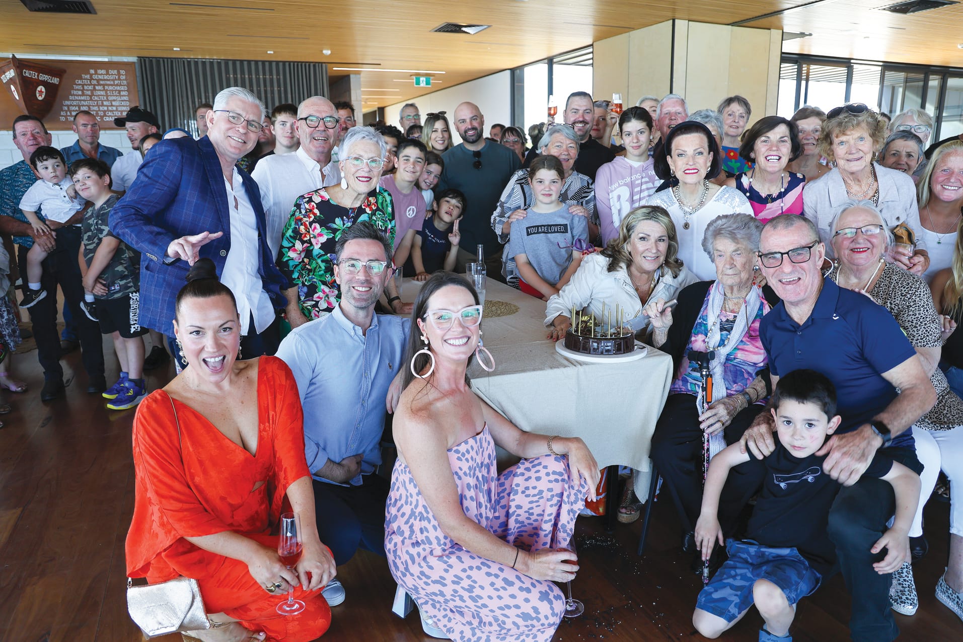 Sadie has Christmas, birthday and community all wrapped up